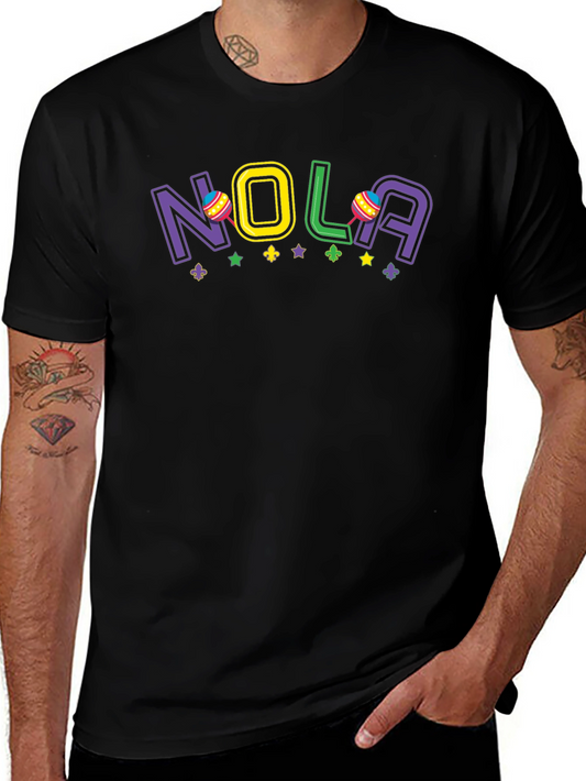 NOLA Mardi Gras T-Shirt - New Orleans Graphic Tee