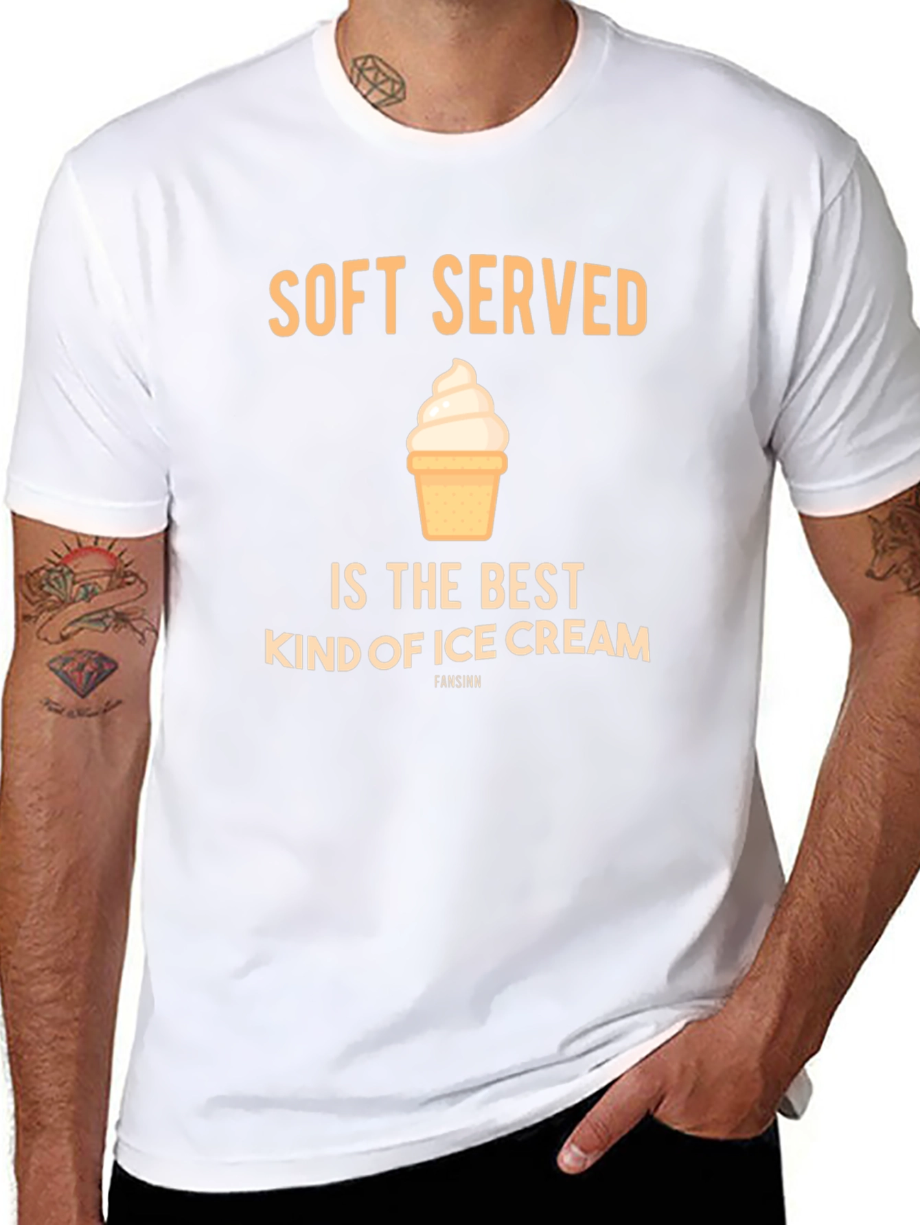Soft Served Ice Cream Graphic Tee