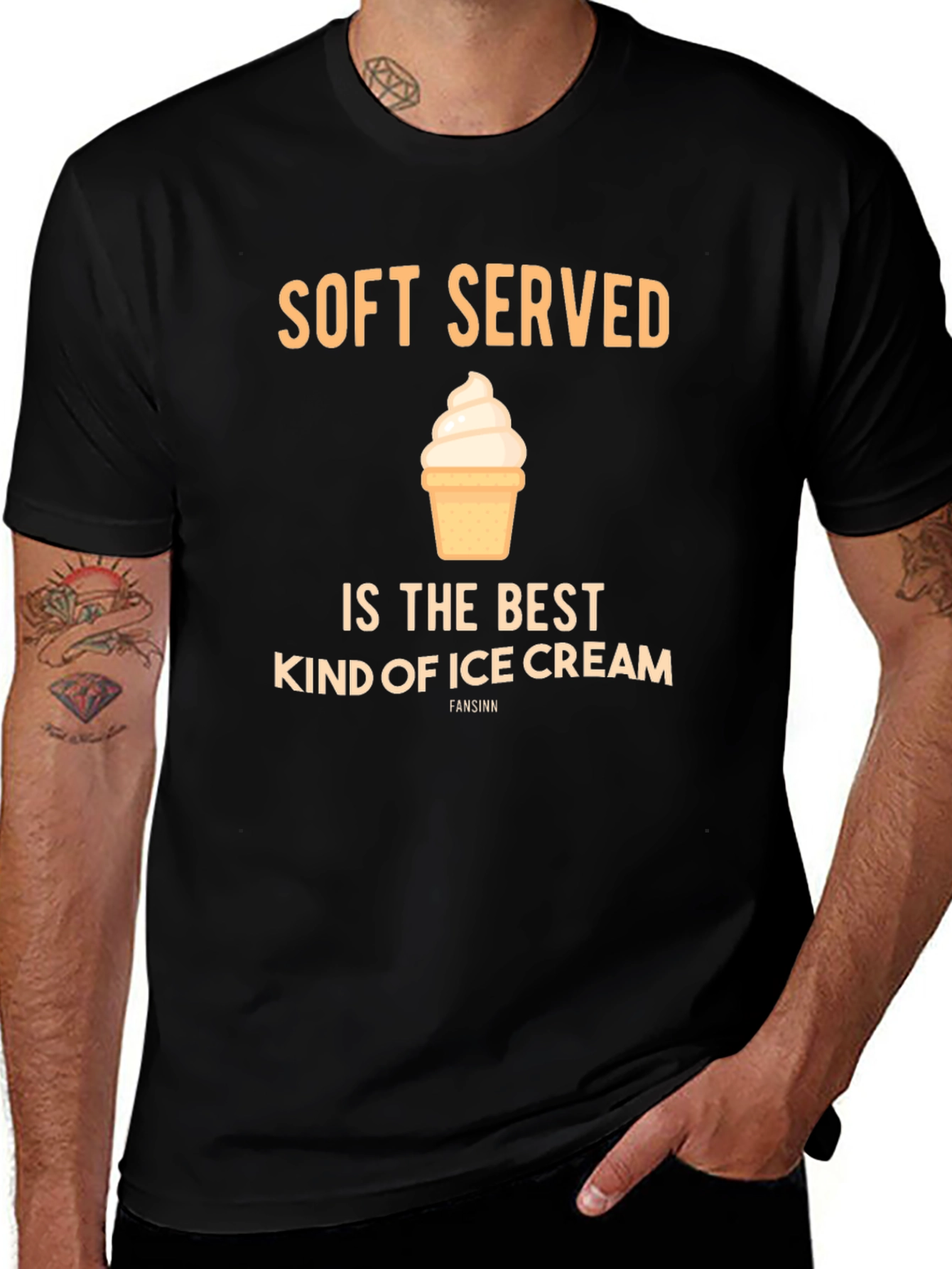 Soft Served Ice Cream Graphic Tee