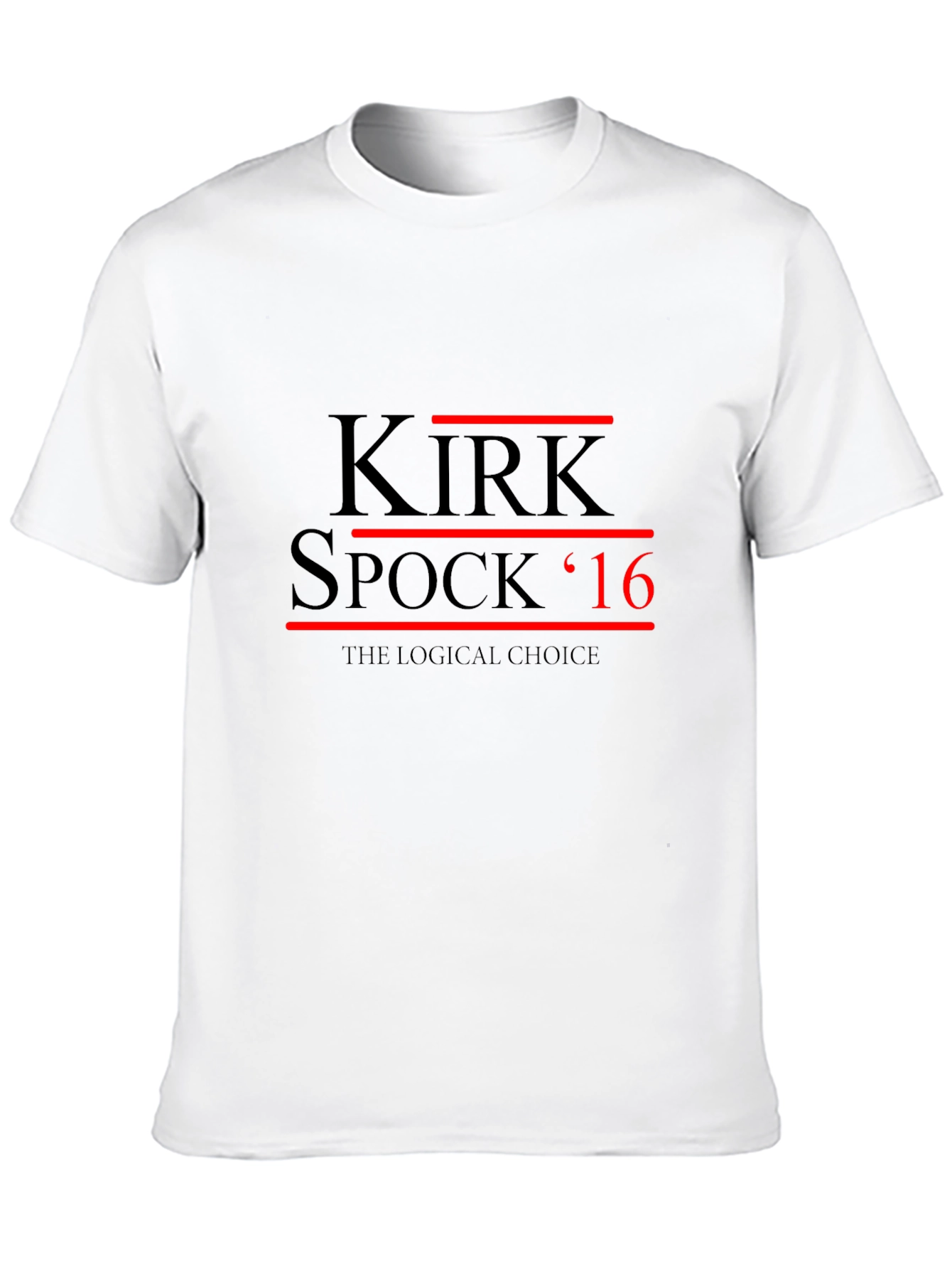 Kirk Spock 16 T-Shirt: The Logical Choice