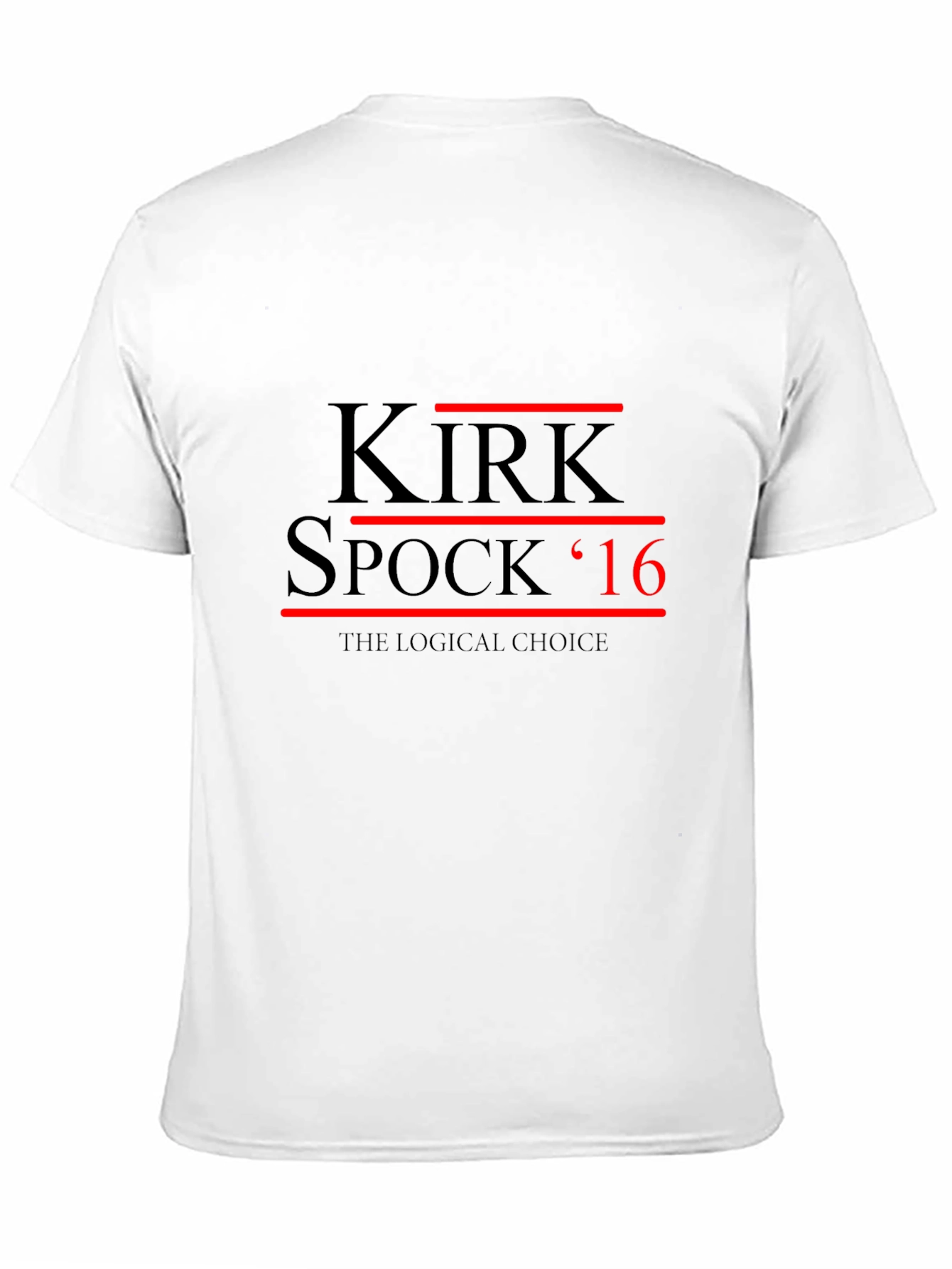 Kirk Spock 16 T-Shirt: The Logical Choice