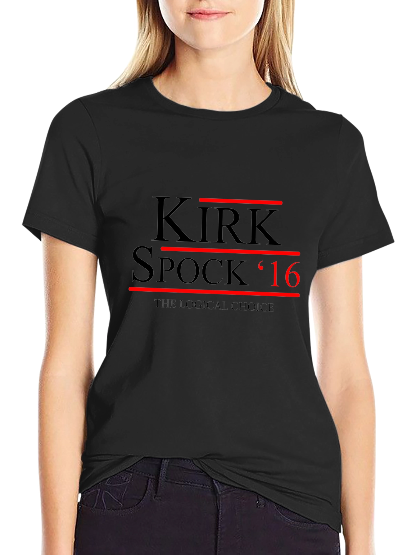 Kirk Spock 16 T-Shirt: The Logical Choice