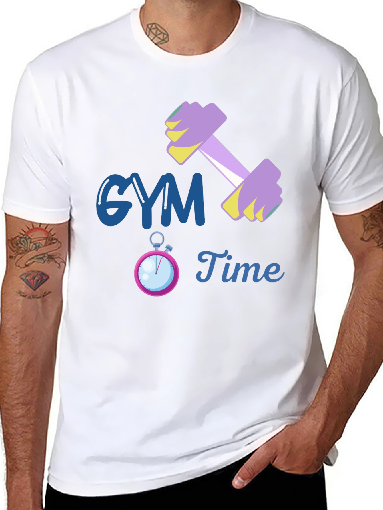 Gym Time T-Shirt - Workout Motivation