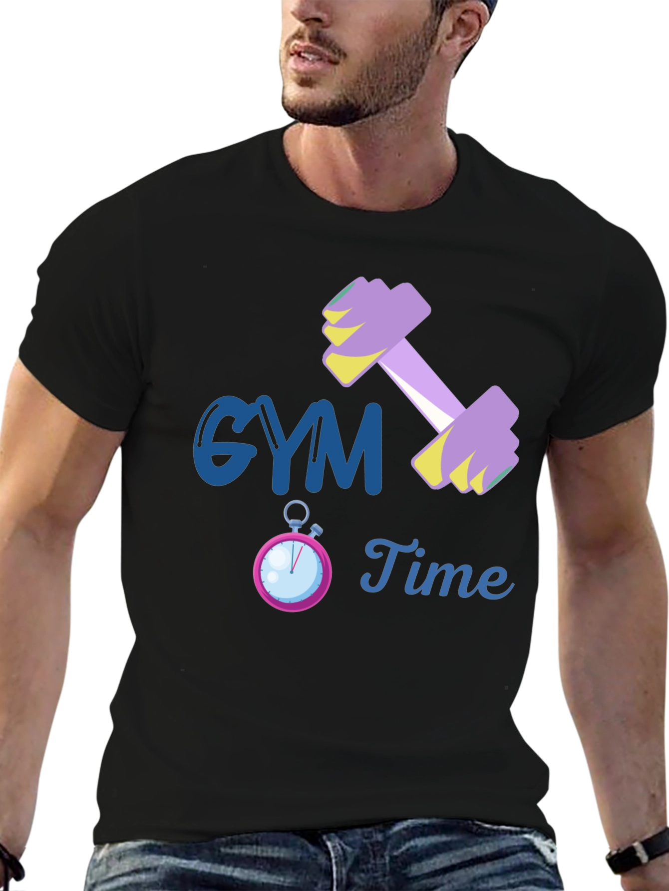Gym Time T-Shirt - Workout Motivation