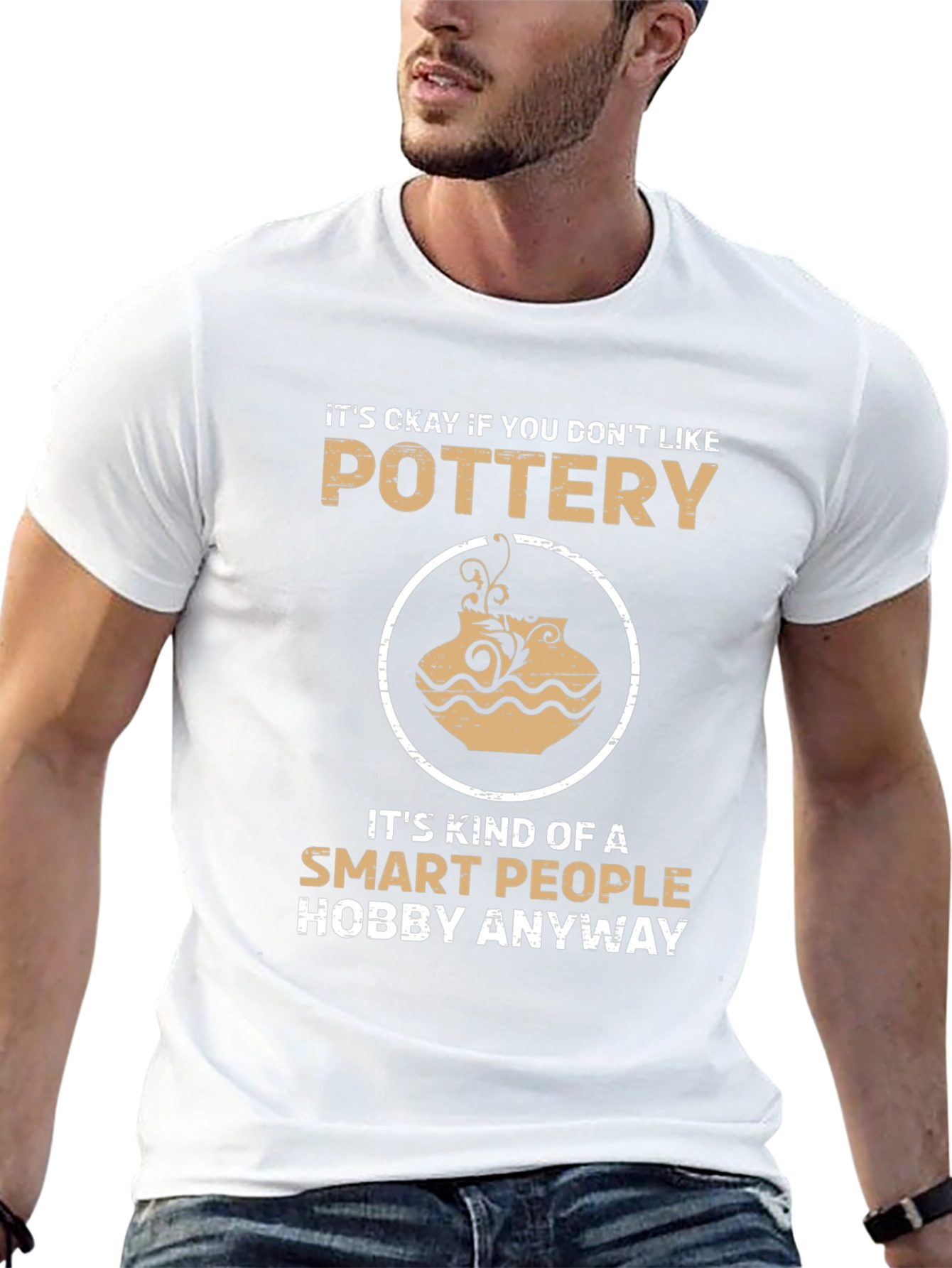 Pottery Lover T-Shirt - Smart People Hobby Tee