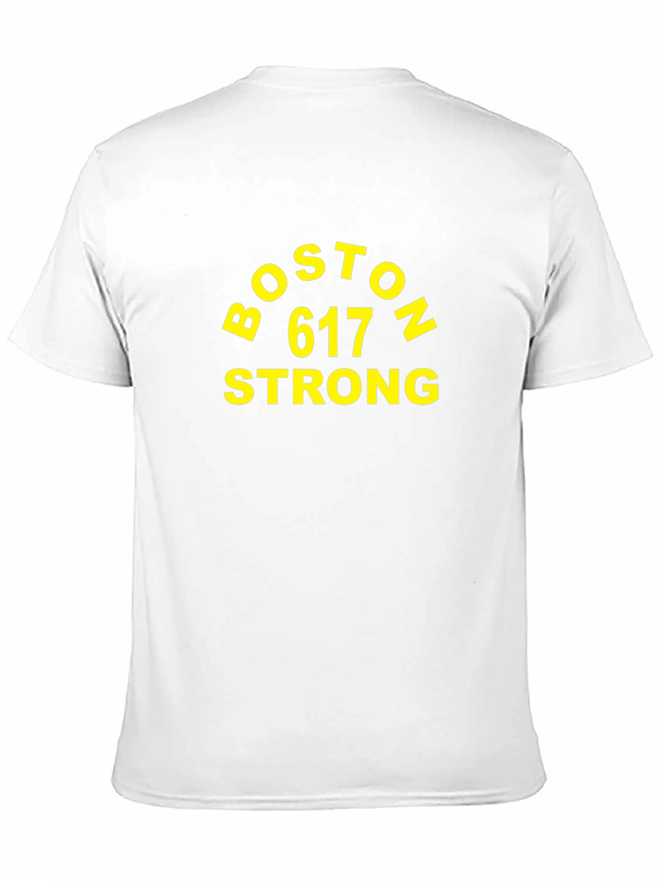 Boston 617 Strong T-Shirt - Black Tee
