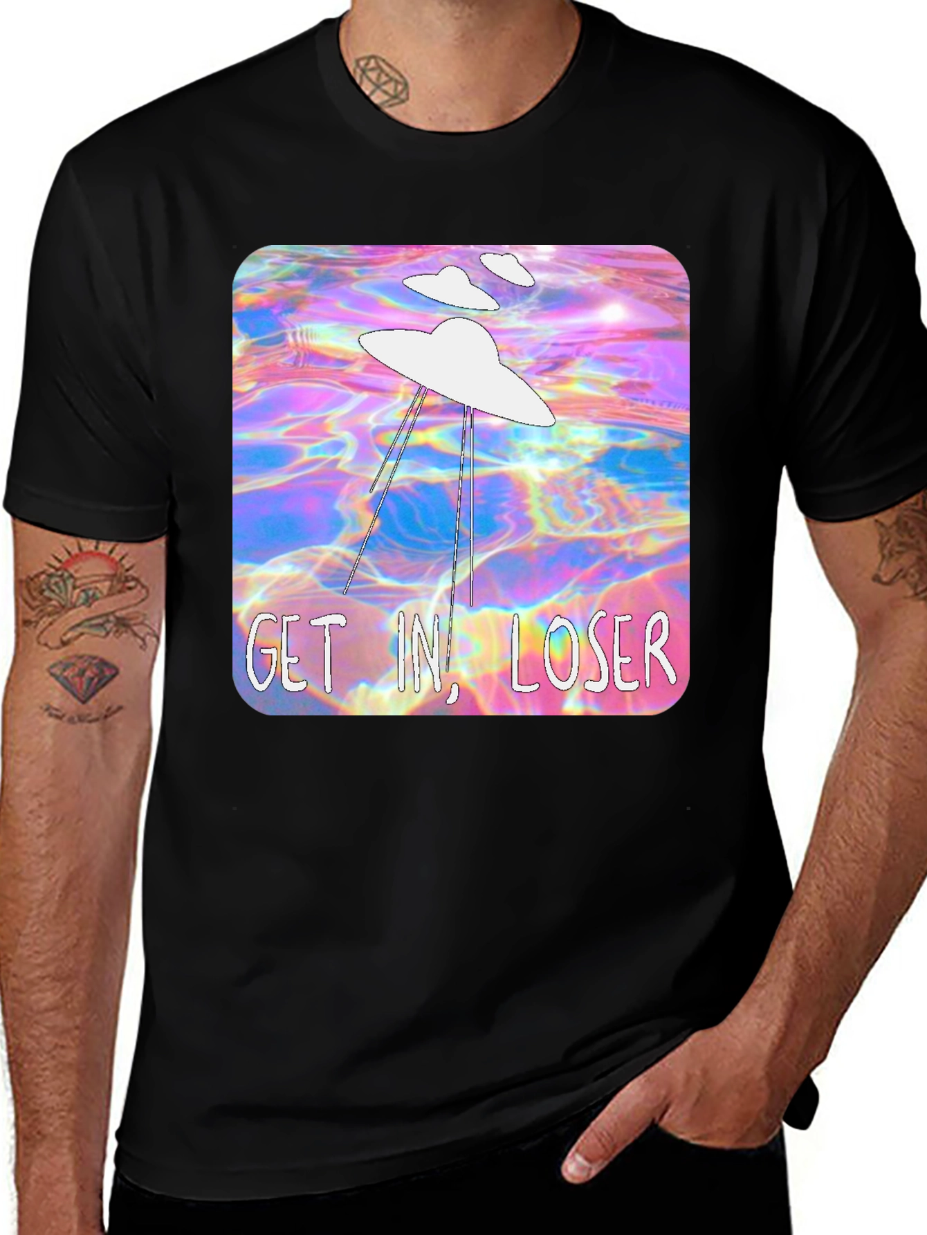 Get In Loser Alien T-Shirt