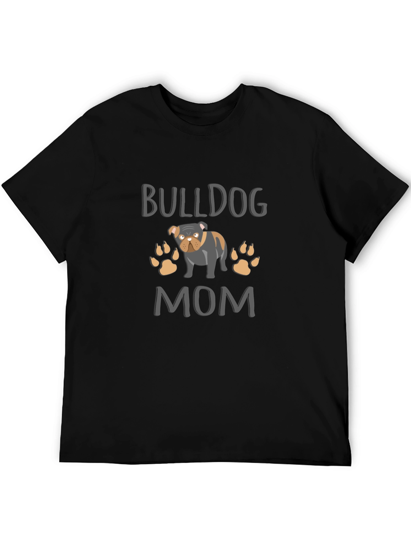 Bulldog Mom Graphic Tee - Stylish & Comfy