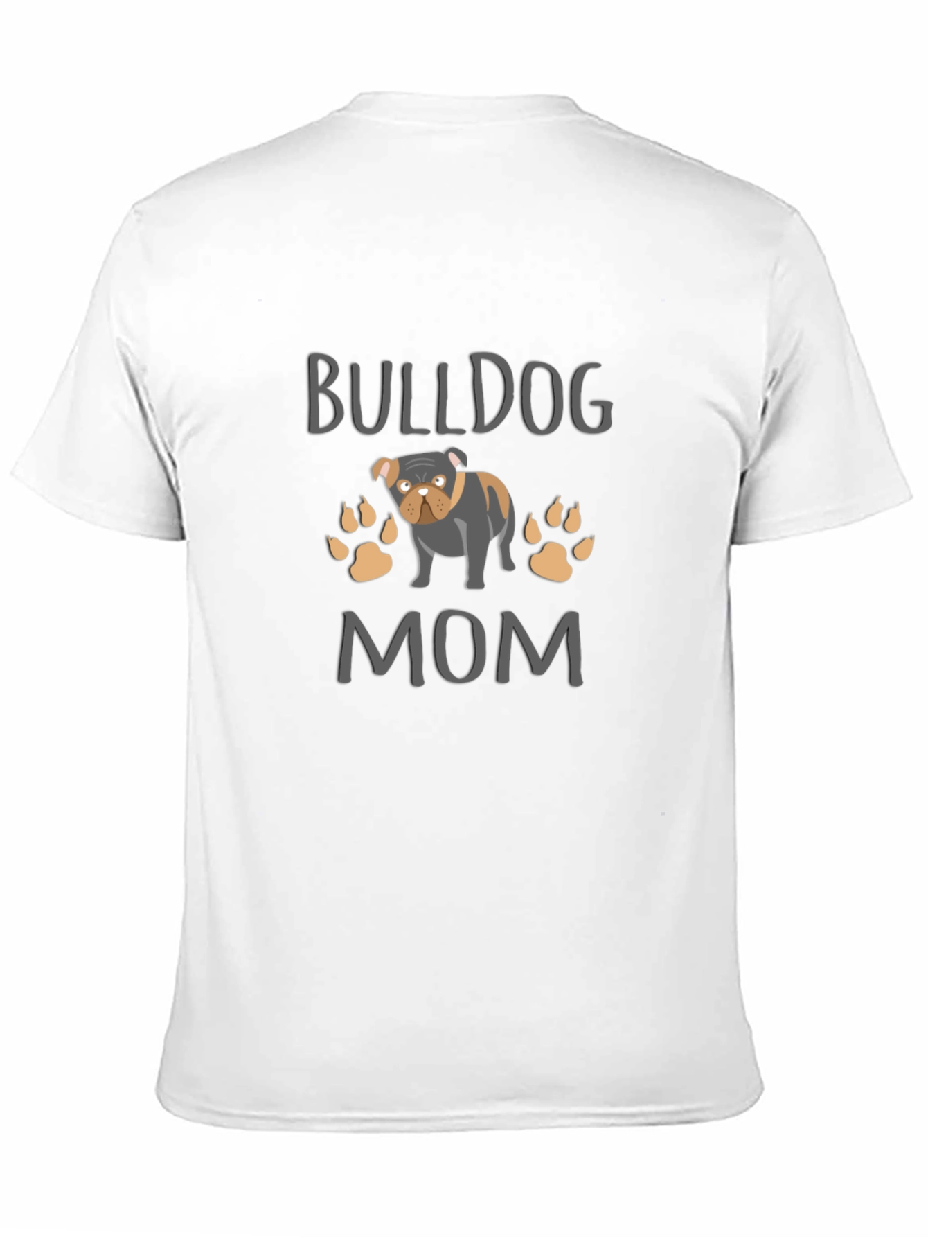 Bulldog Mom Graphic Tee - Stylish & Comfy