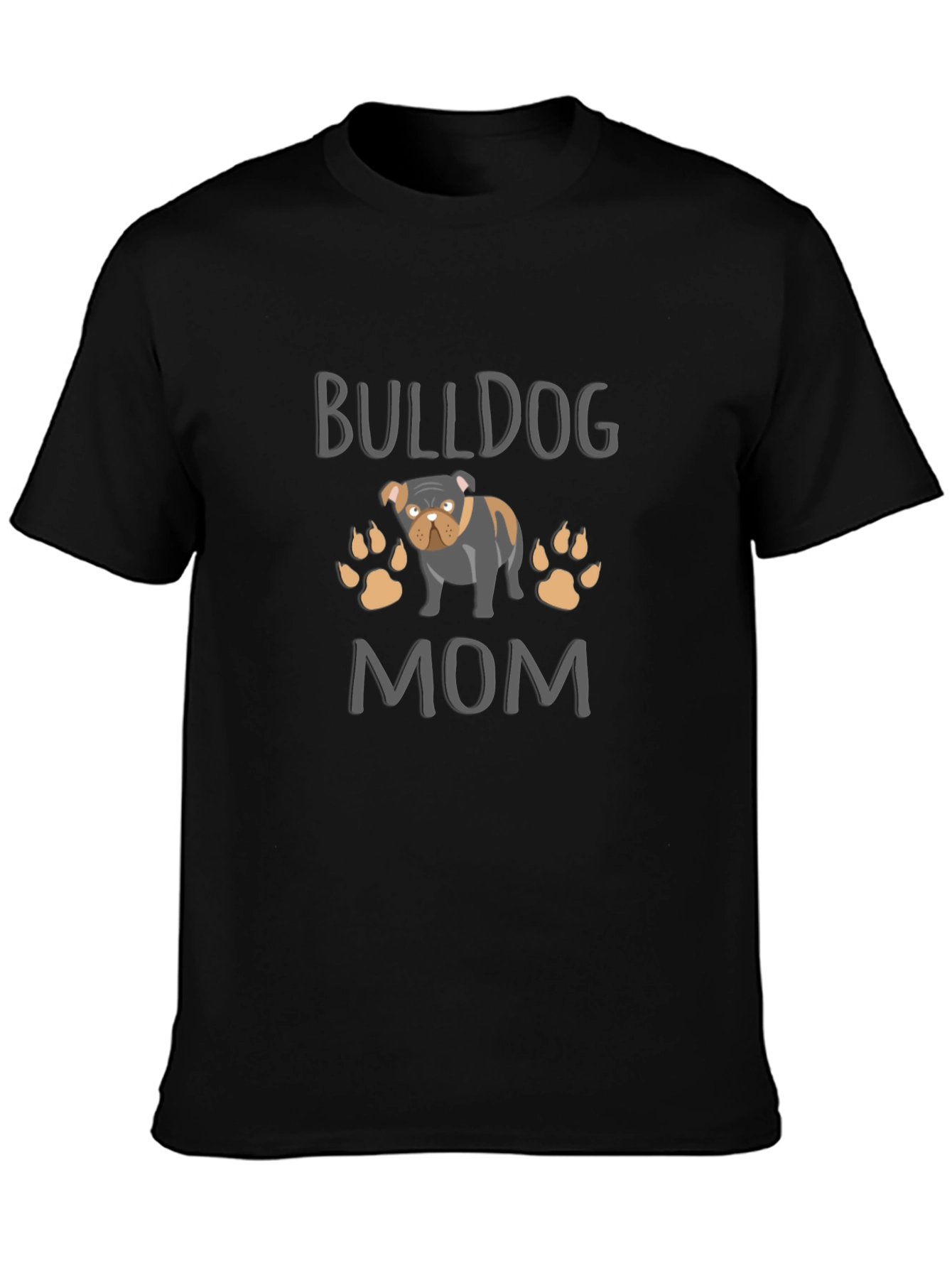 Bulldog Mom Graphic Tee - Stylish & Comfy