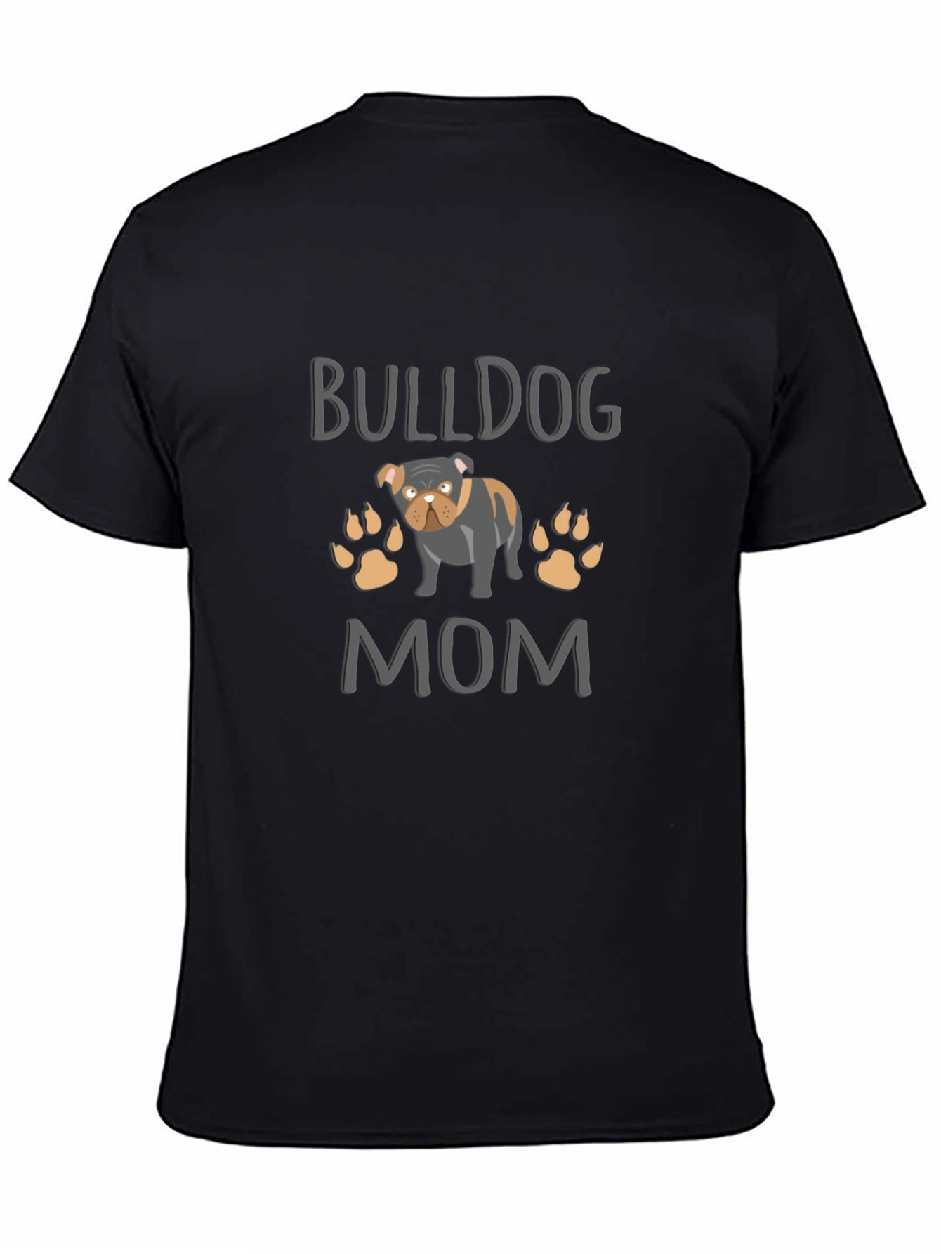 Bulldog Mom Graphic Tee - Stylish & Comfy