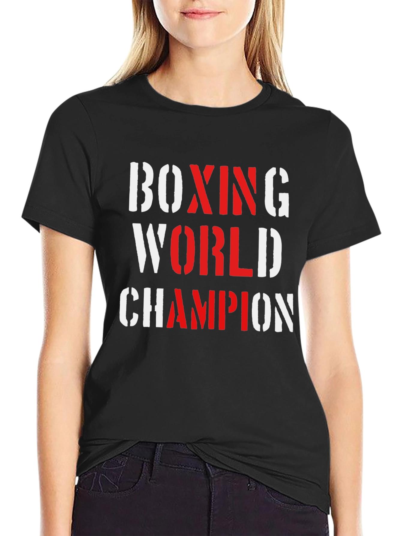 Boxing World Champion Graphic T-Shirt