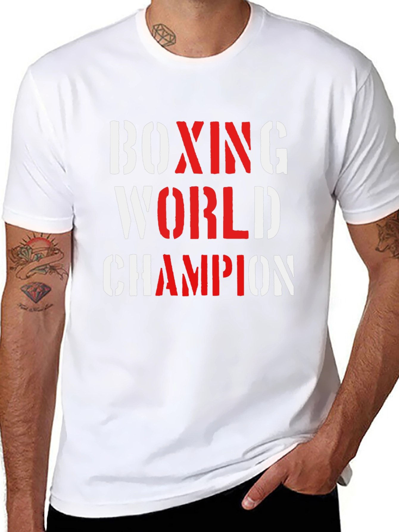 Boxing World Champion Graphic T-Shirt