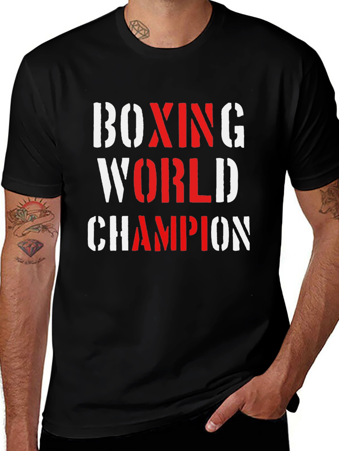 Boxing World Champion Graphic T-Shirt