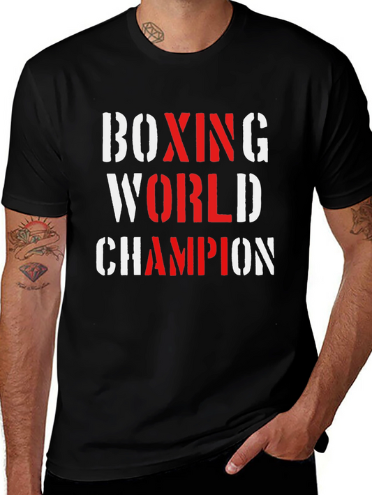 Boxing World Champion Graphic T-Shirt