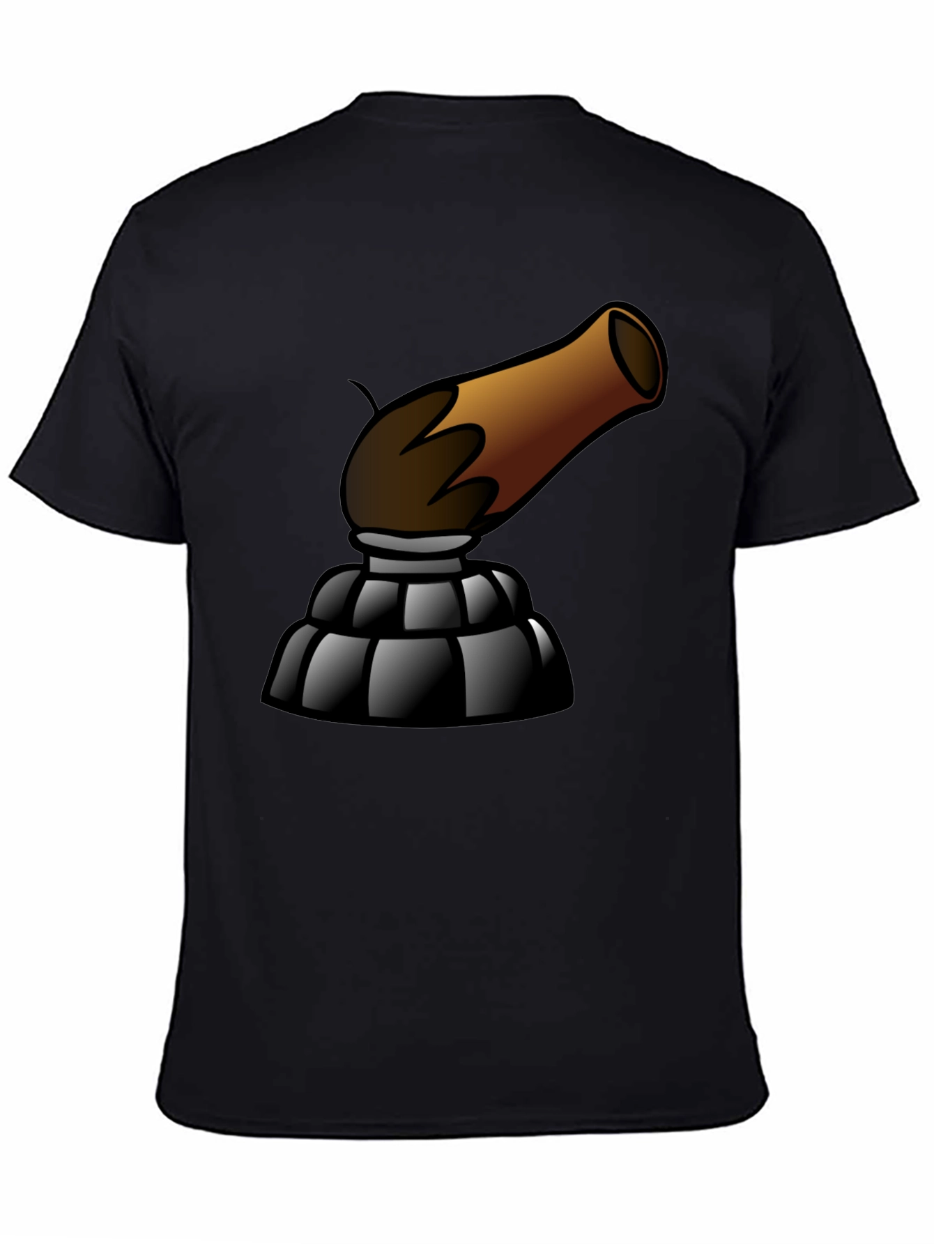Cartoon Cannon Graphic Tee