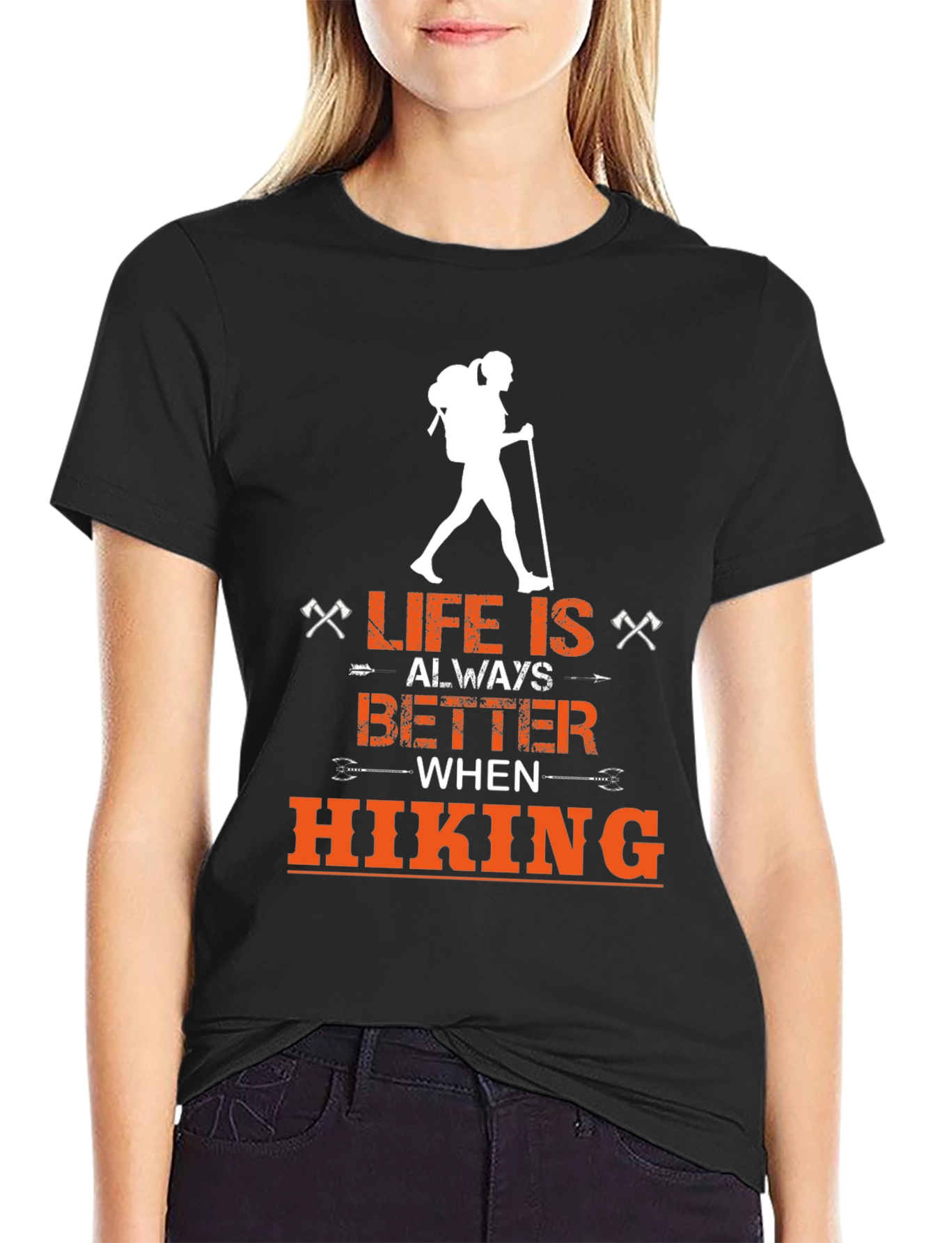 Hiking Adventure T-Shirt - Life is Better Hiking