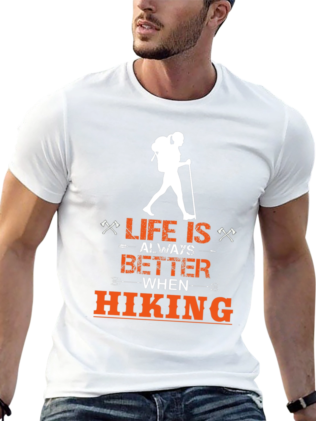 Hiking Adventure T-Shirt - Life is Better Hiking