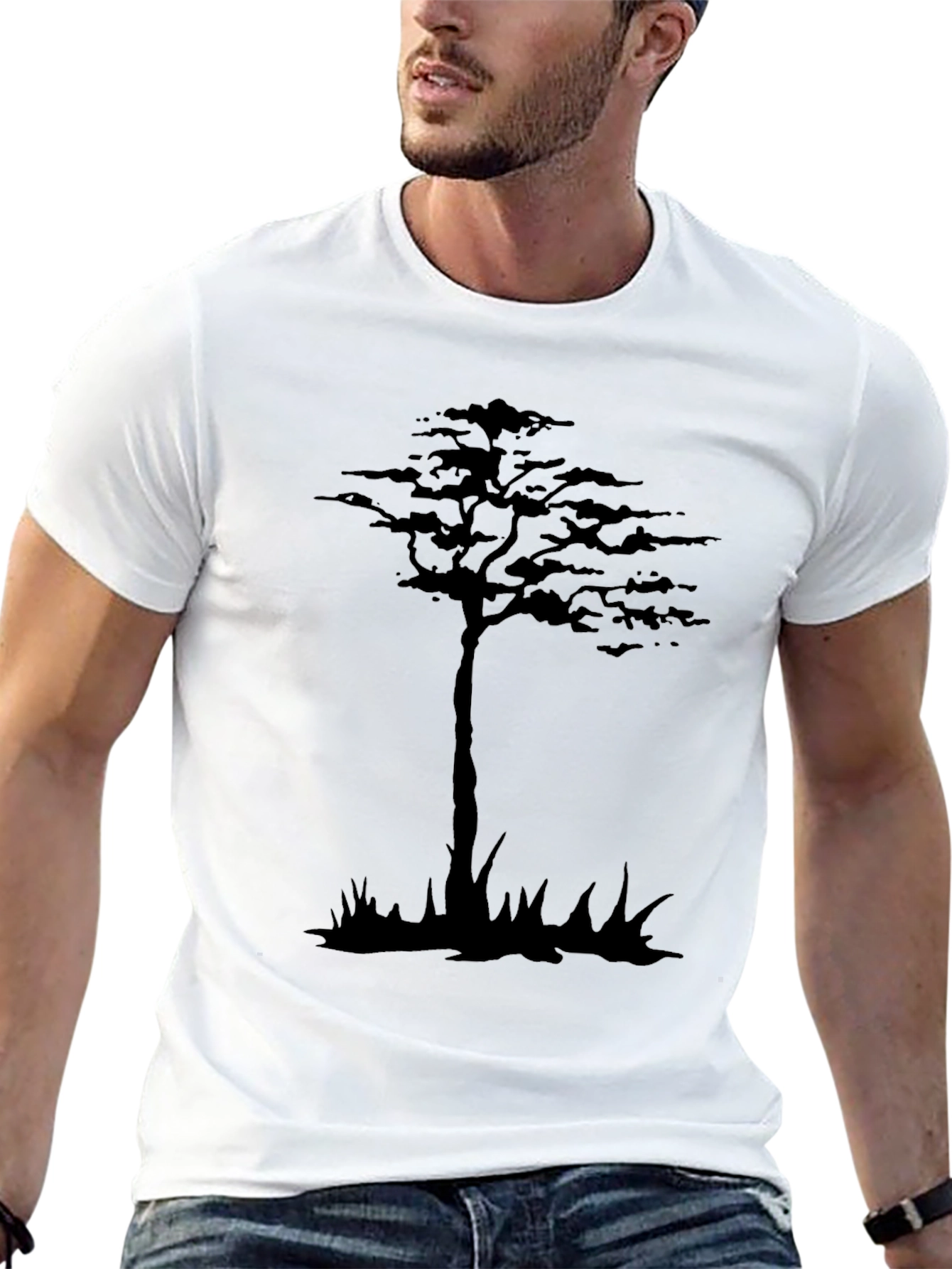 Black Tree Graphic Tee - Stylish & Unique