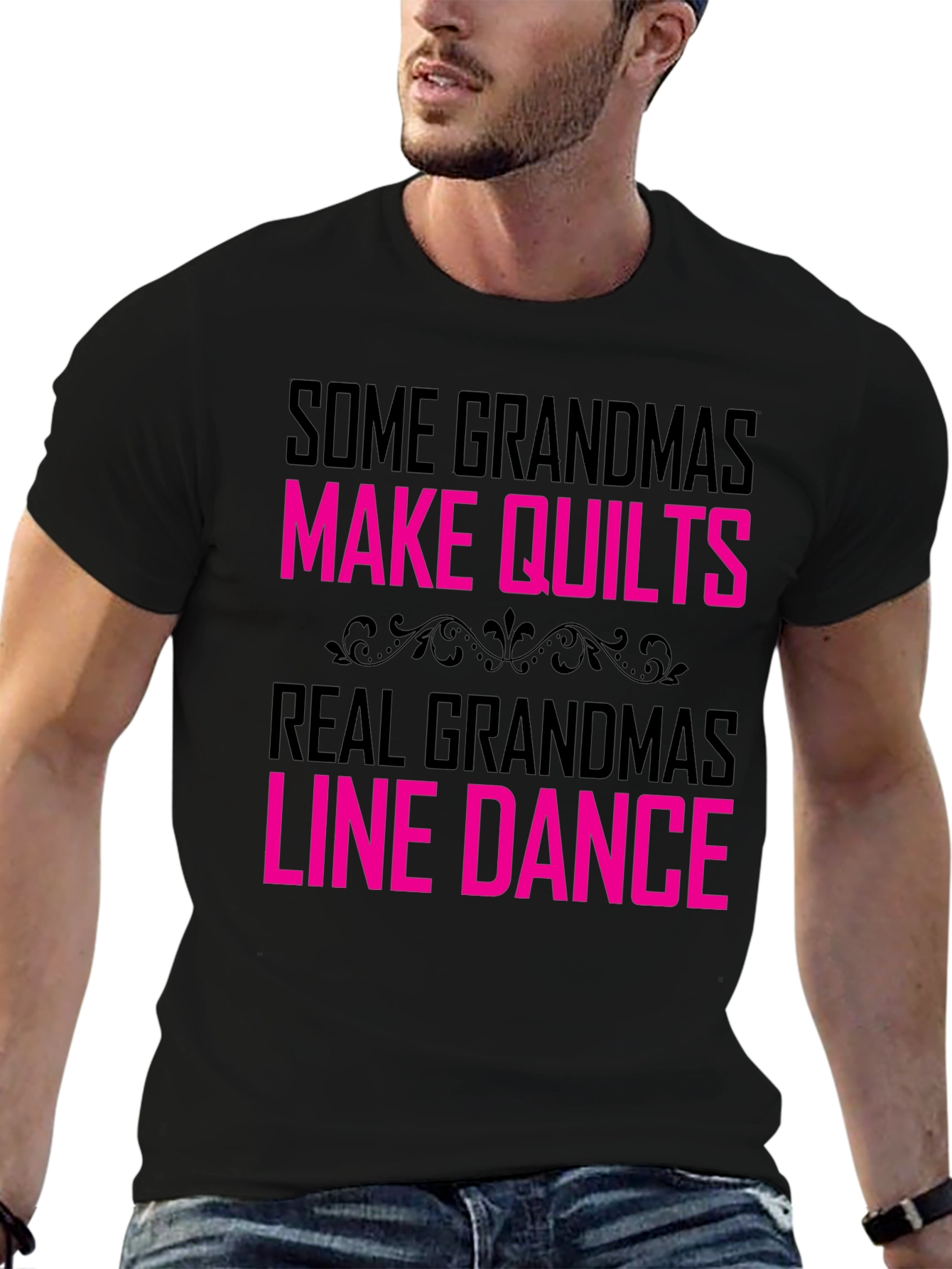 Funny Grandma Line Dance T-Shirt