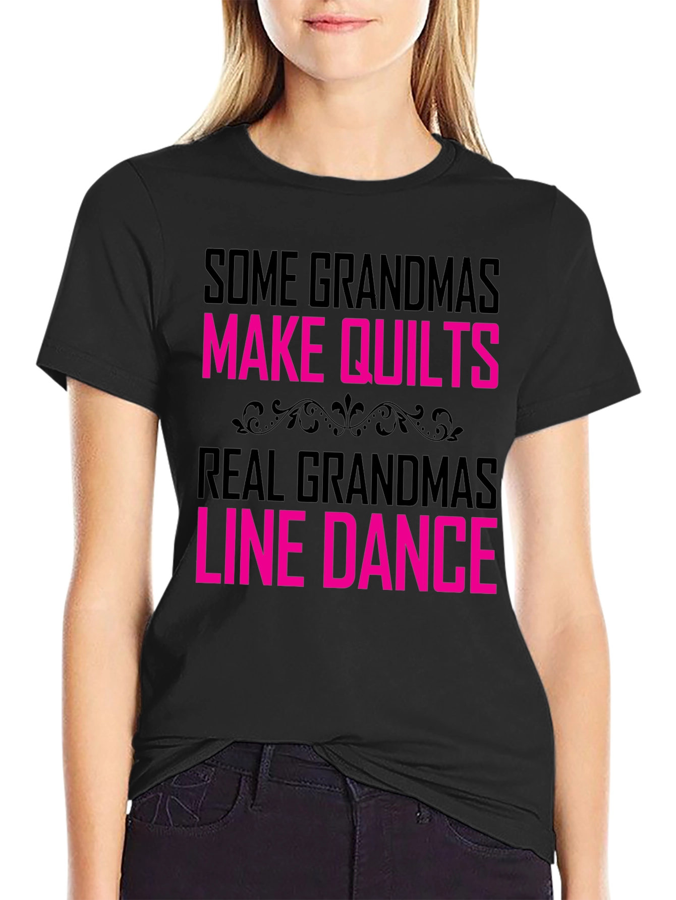 Funny Grandma Line Dance T-Shirt