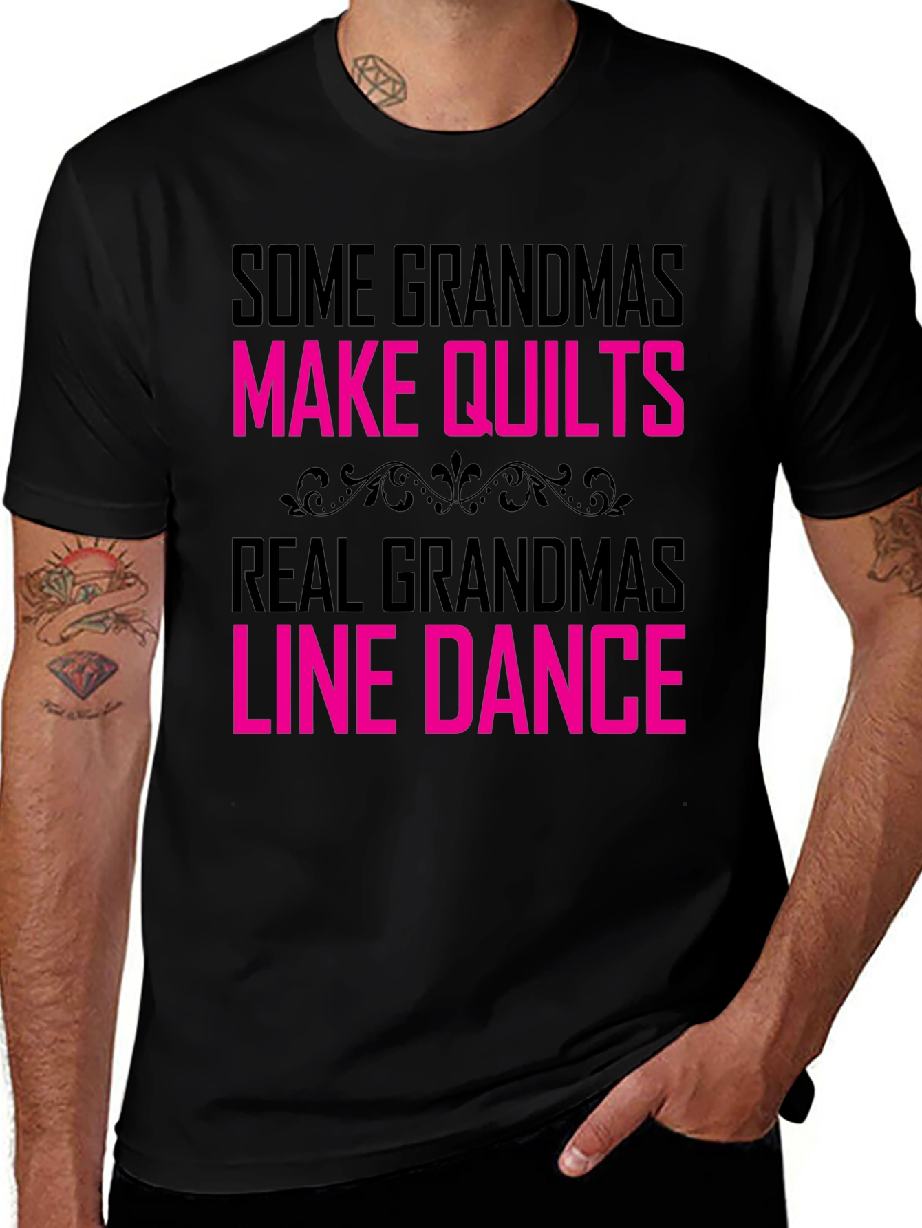 Funny Grandma Line Dance T-Shirt