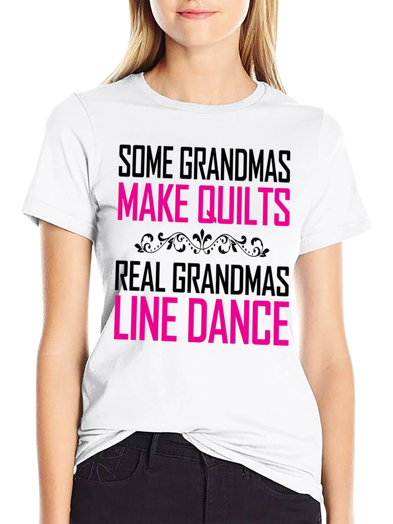 Funny Grandma Line Dance T-Shirt