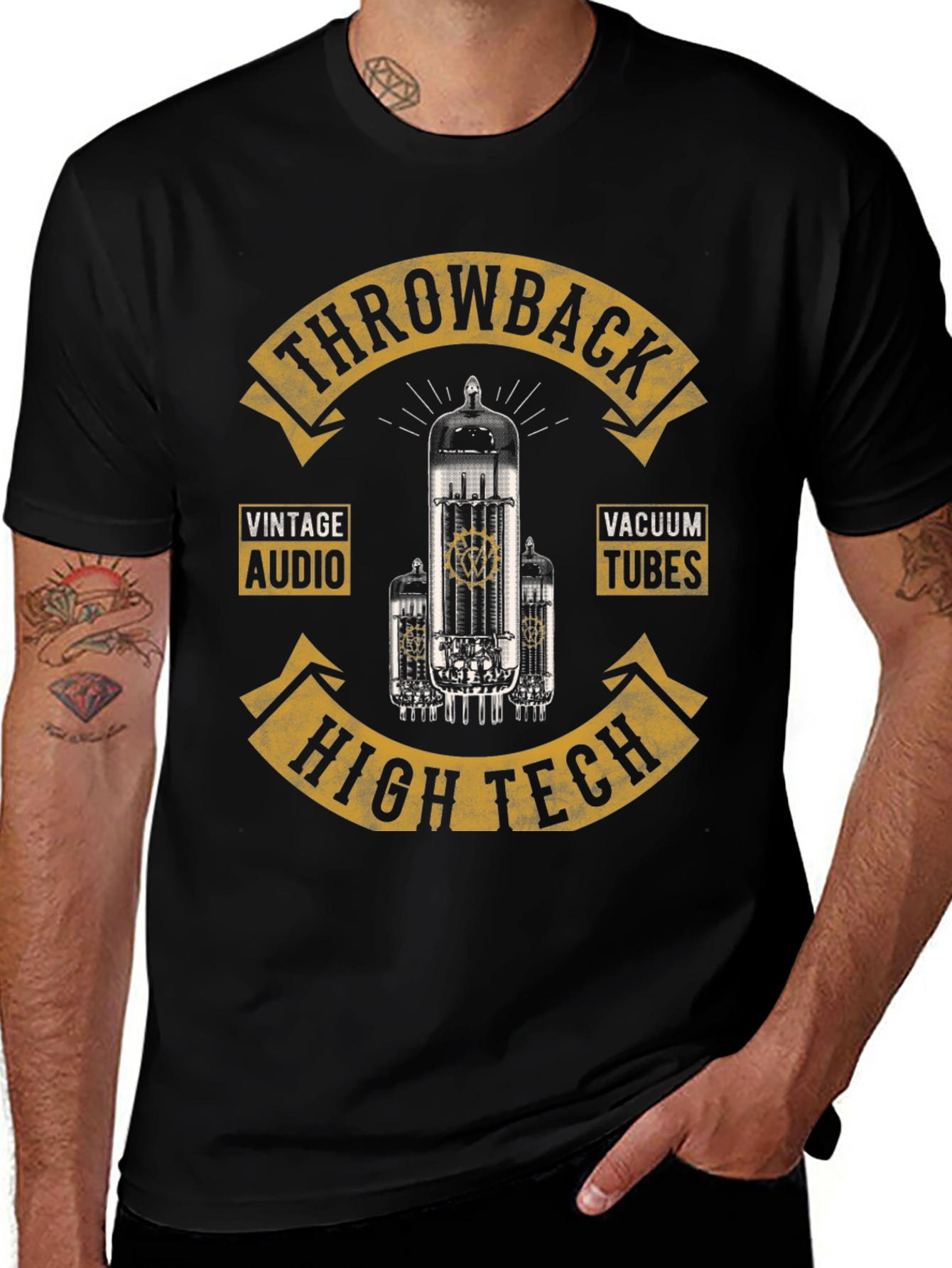 Retro Throwback Vacuum Tube T-Shirt