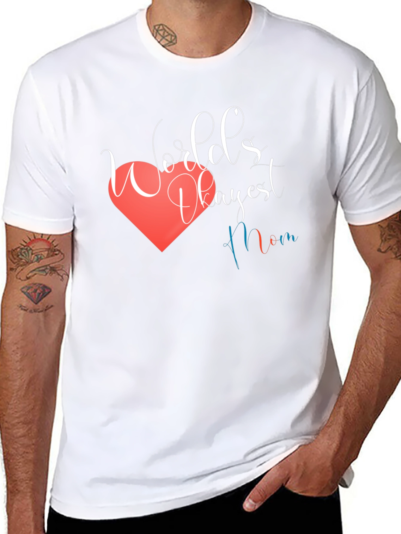 Worlds Okayest Mom T-Shirt