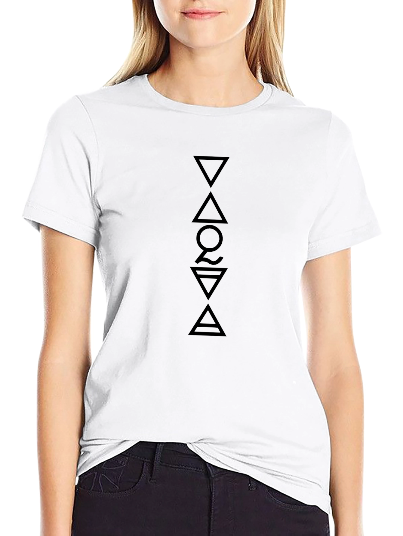 Elemental Symbols T-Shirt - Black