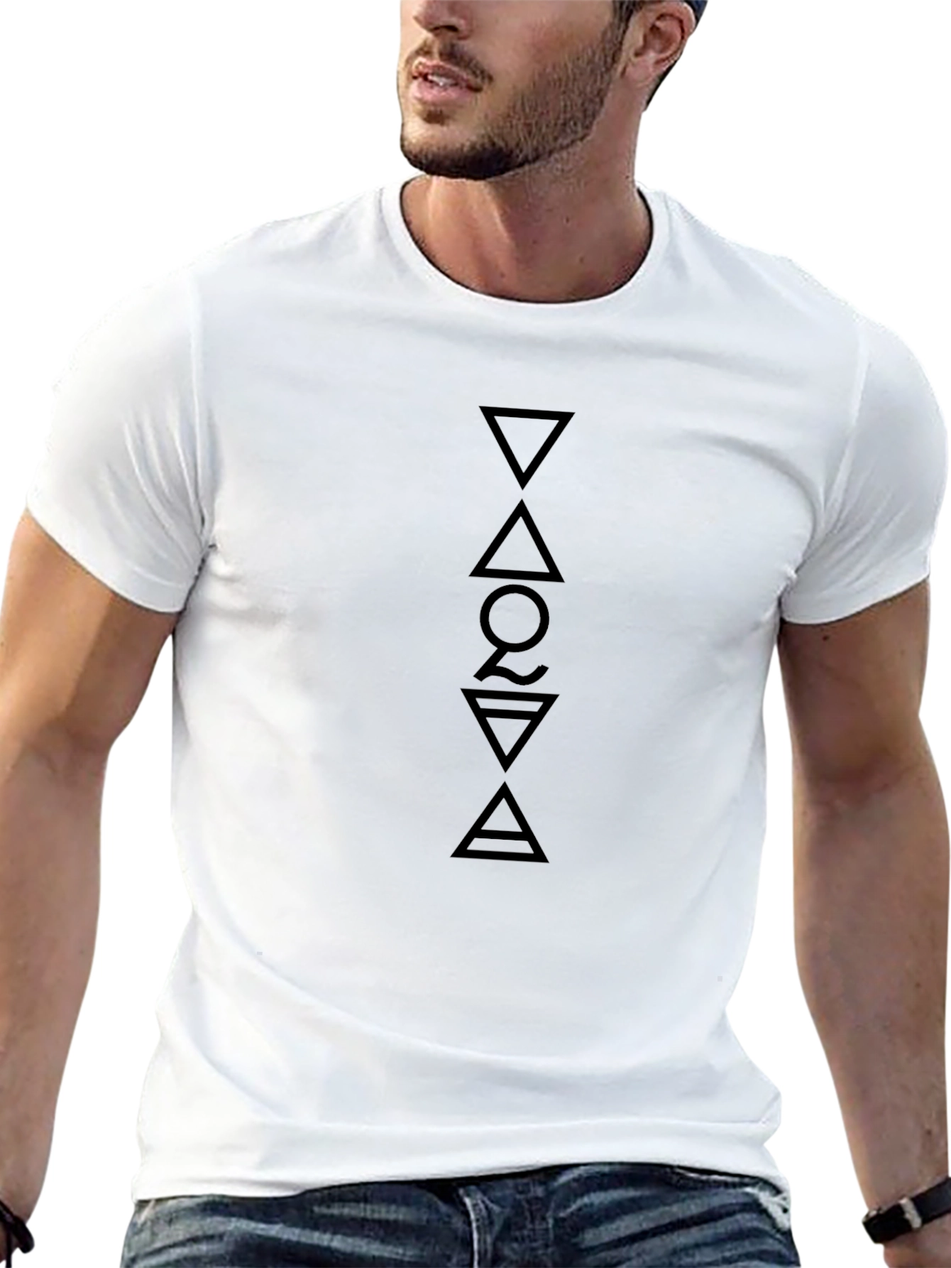 Elemental Symbols T-Shirt - Black