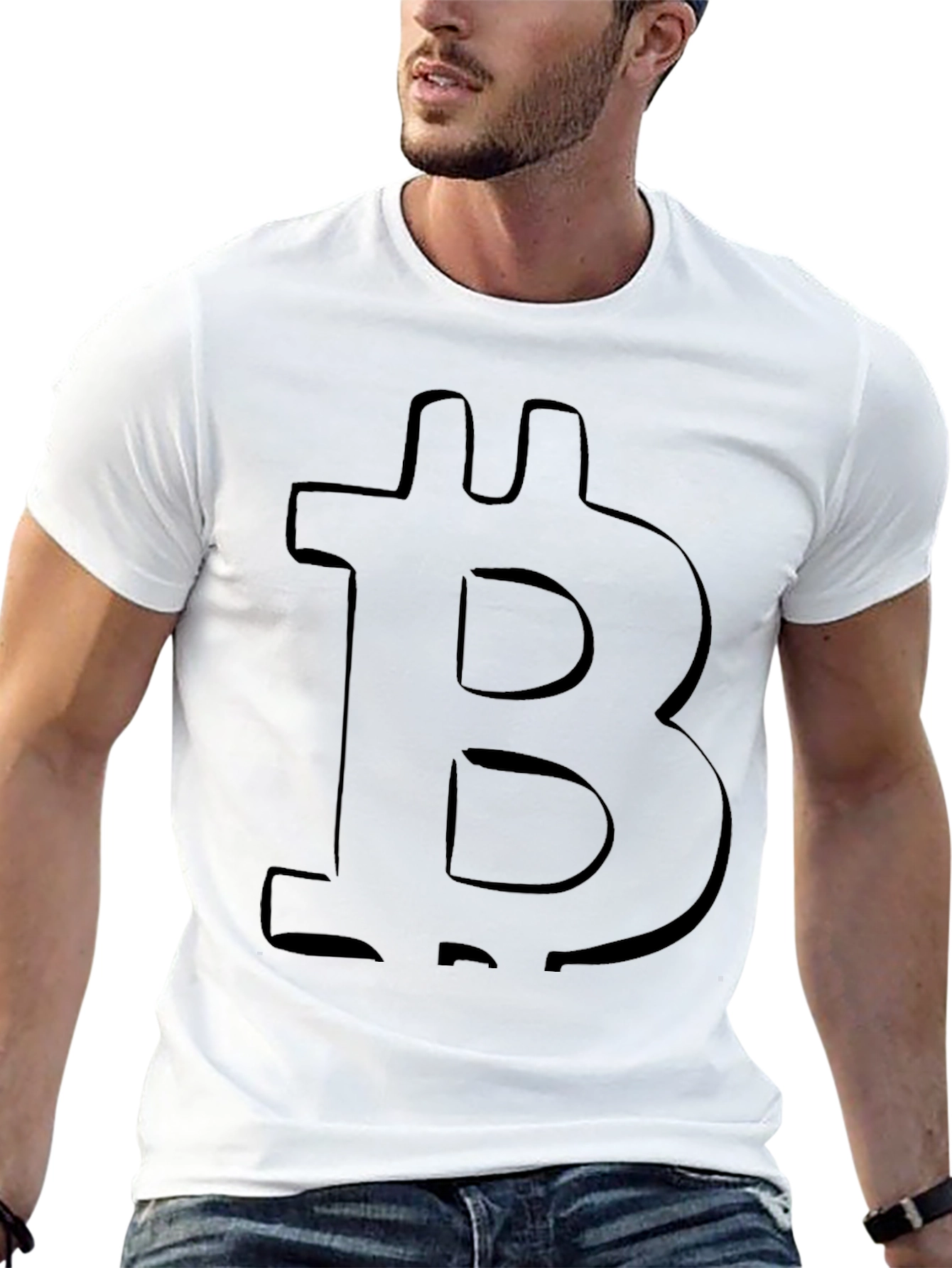 Bitcoin Logo T-Shirt - Crypto Enthusiast Apparel