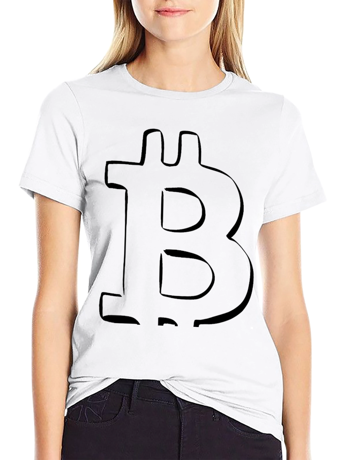 Bitcoin Logo T-Shirt - Crypto Enthusiast Apparel