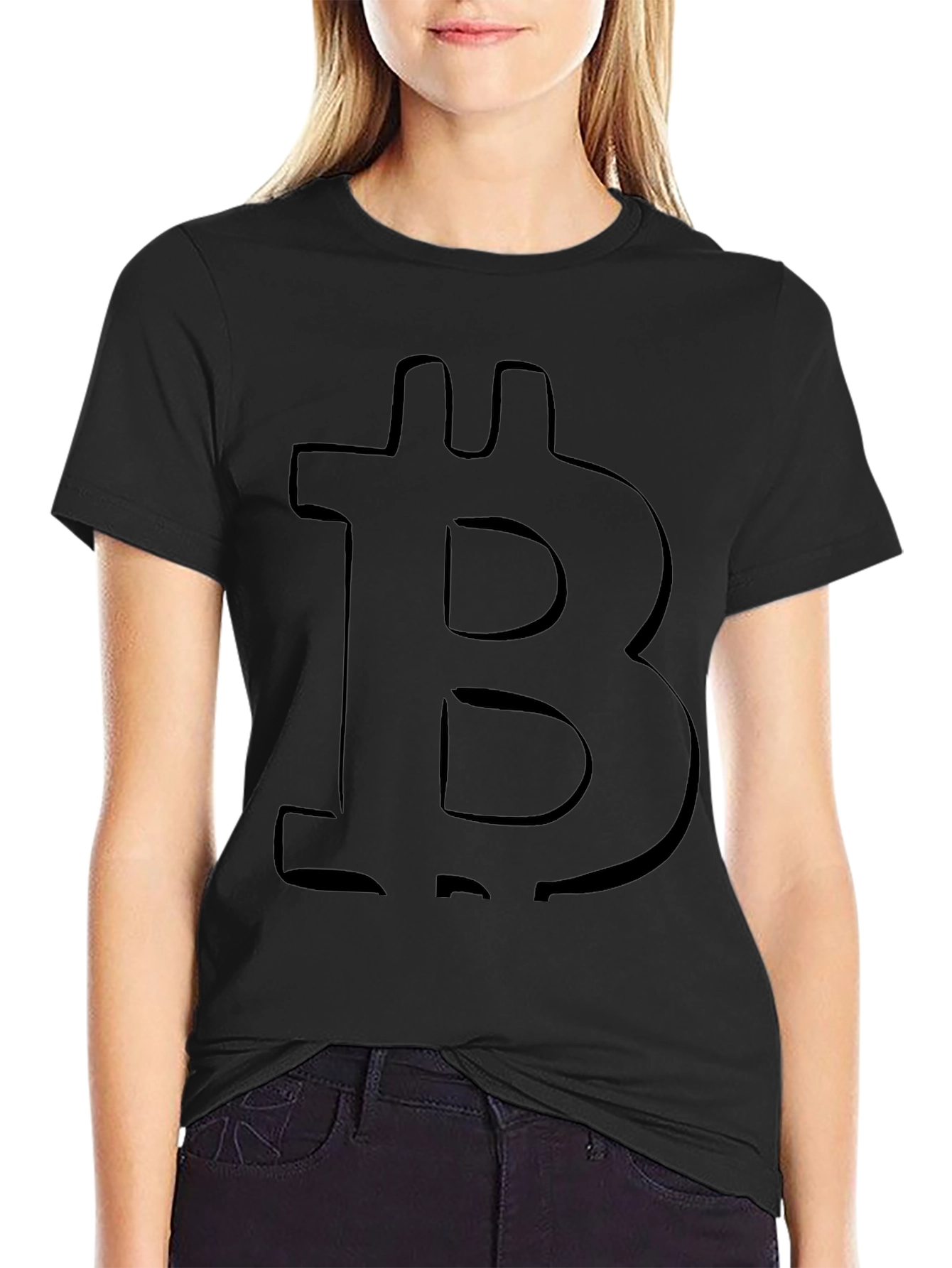 Bitcoin Logo T-Shirt - Crypto Enthusiast Apparel