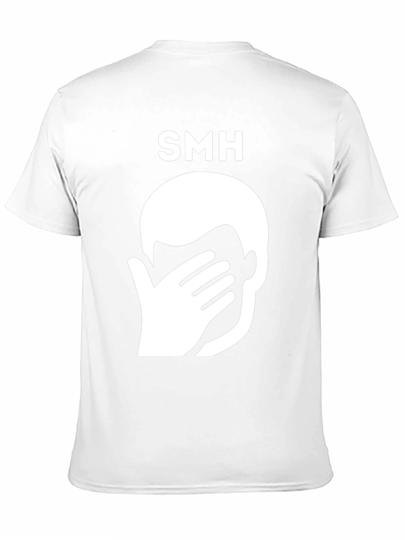SMH Graphic Tee - Face Palm Funny T-Shirt