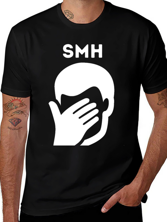 SMH Graphic Tee - Face Palm Funny T-Shirt