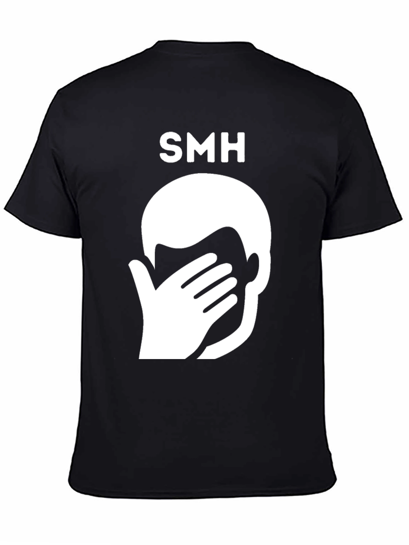 SMH Graphic Tee - Face Palm Funny T-Shirt