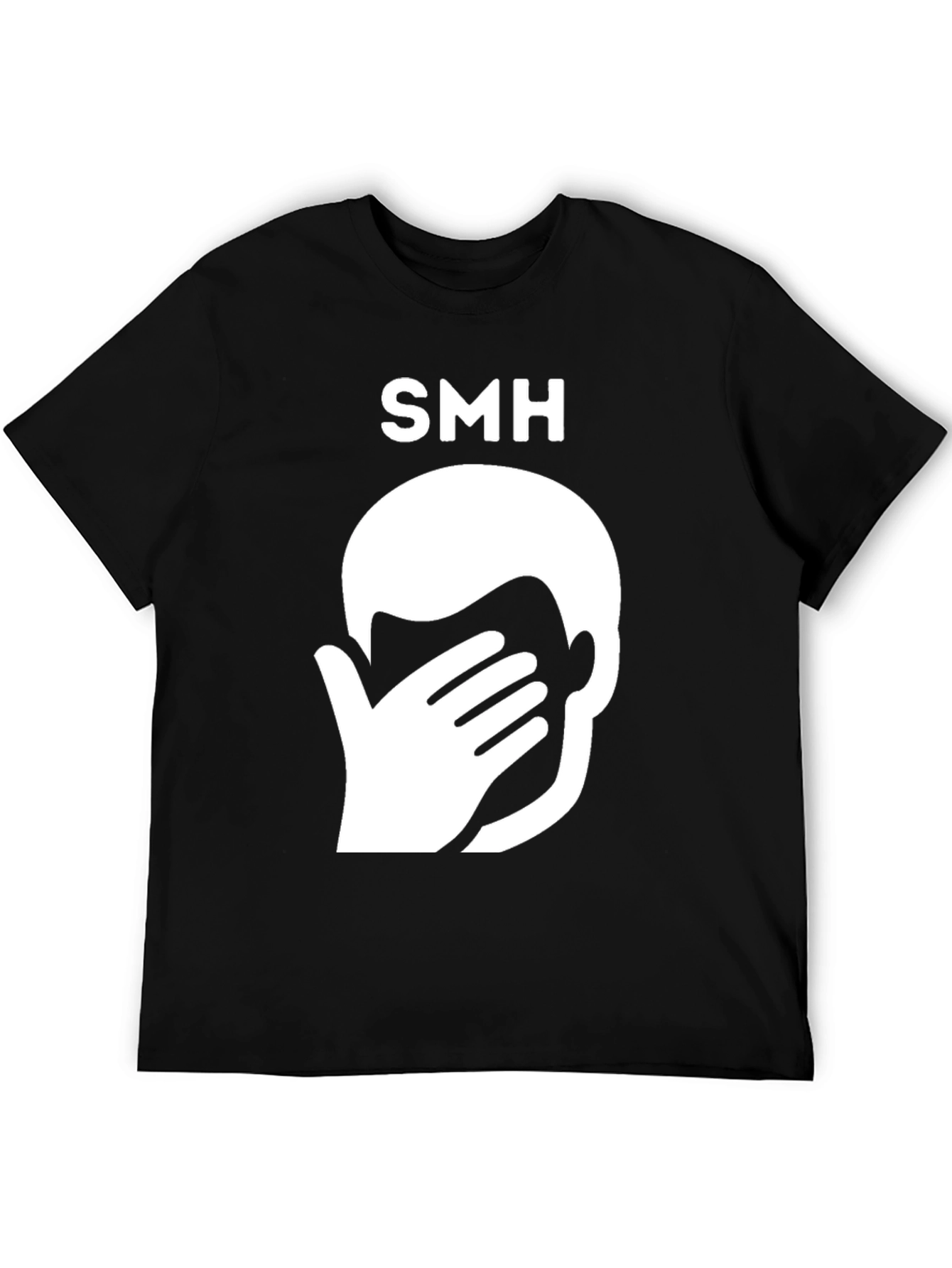 SMH Graphic Tee - Face Palm Funny T-Shirt