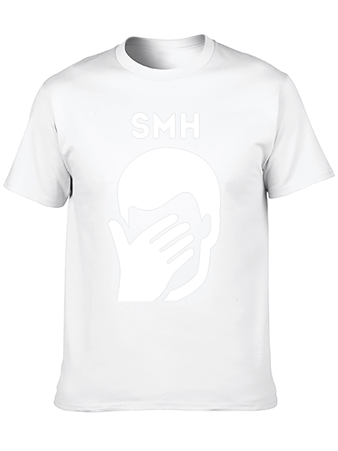SMH Graphic Tee - Face Palm Funny T-Shirt