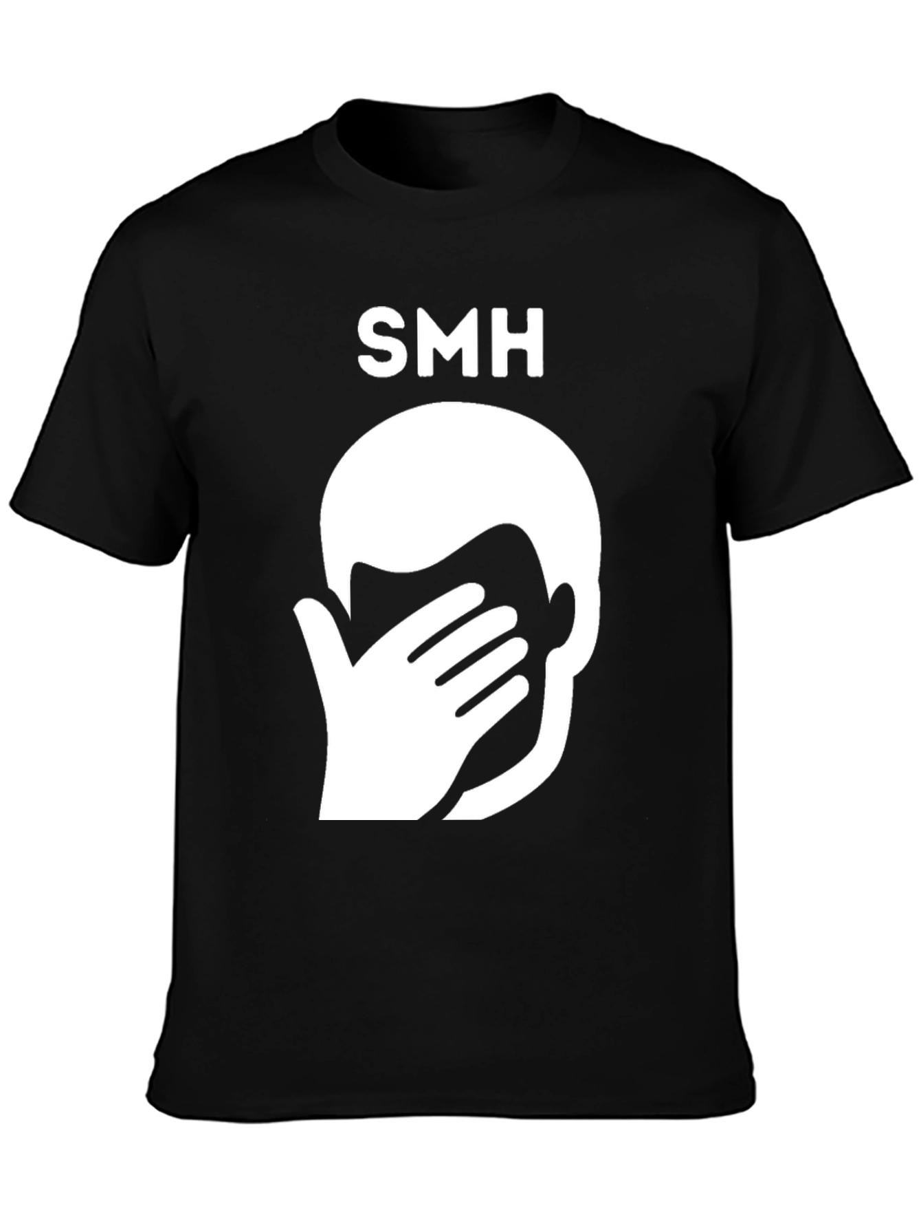 SMH Graphic Tee - Face Palm Funny T-Shirt