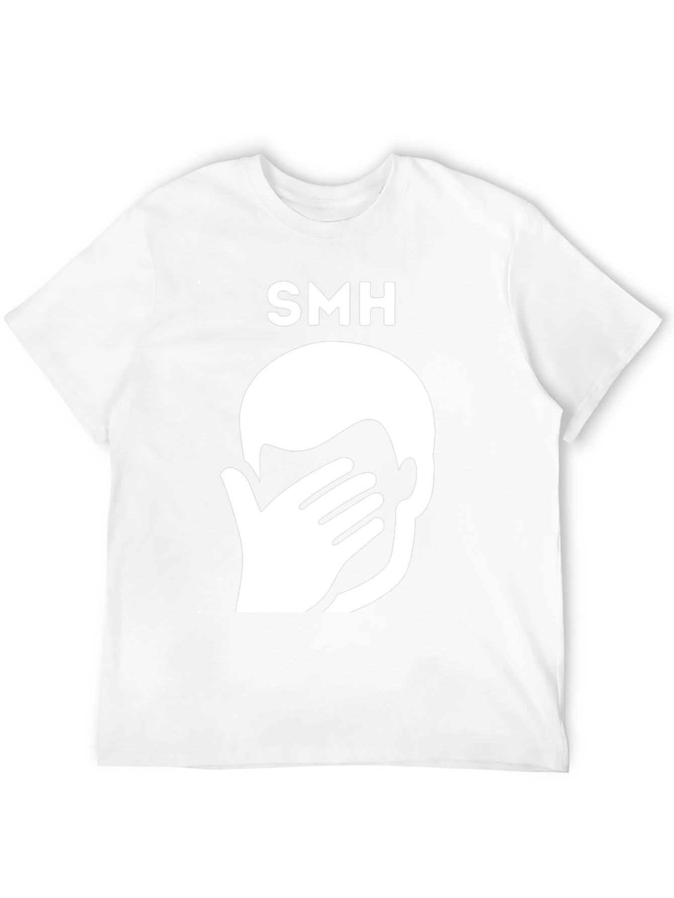 SMH Graphic Tee - Face Palm Funny T-Shirt
