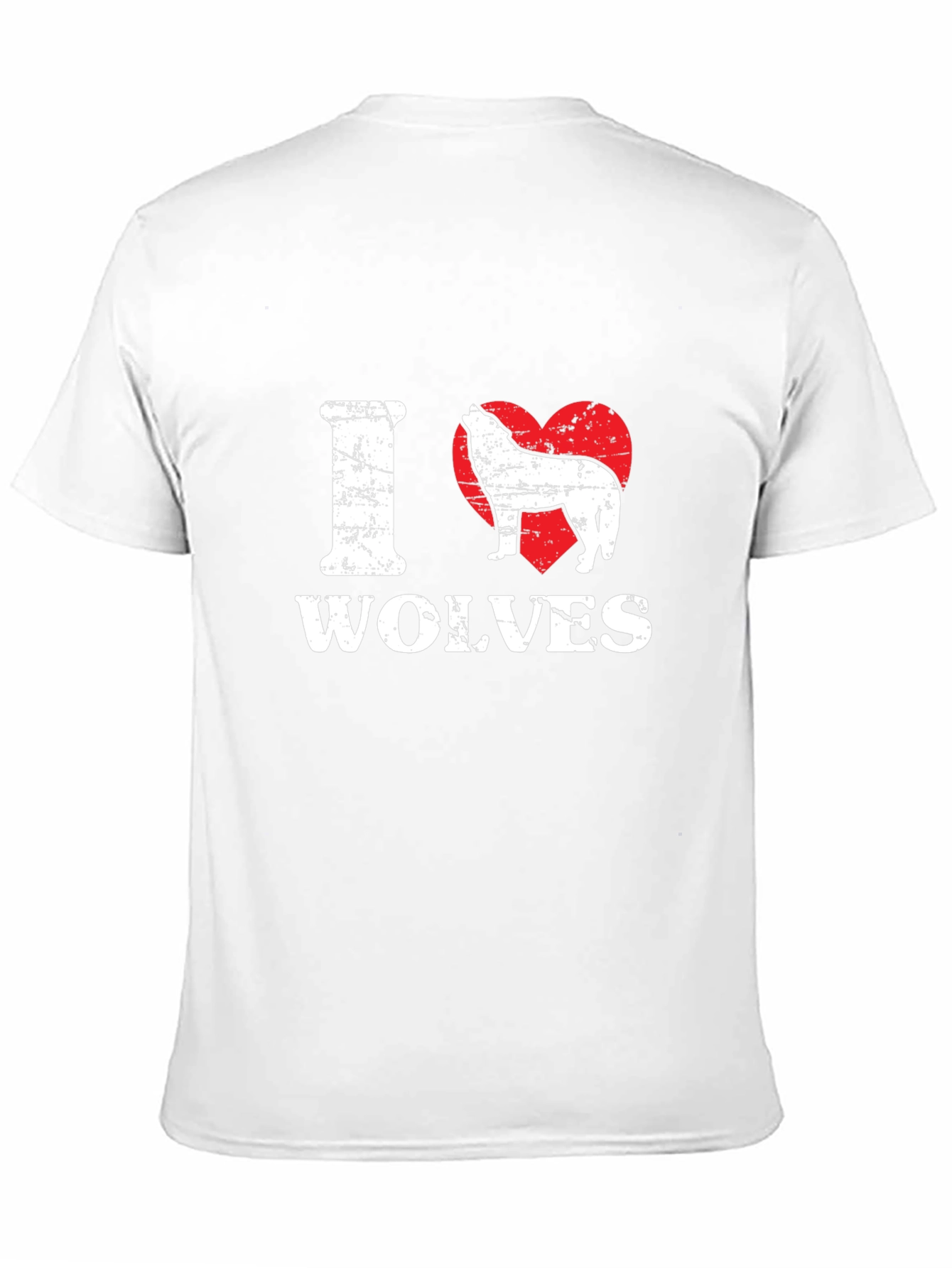I Love Wolves Graphic T-Shirt