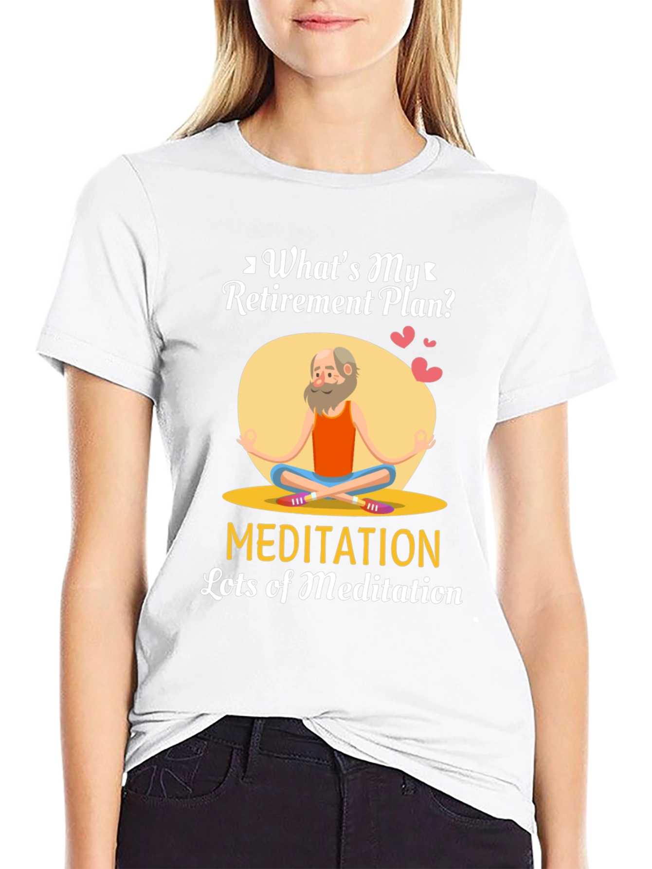 Retirement Plan Meditation T-Shirt