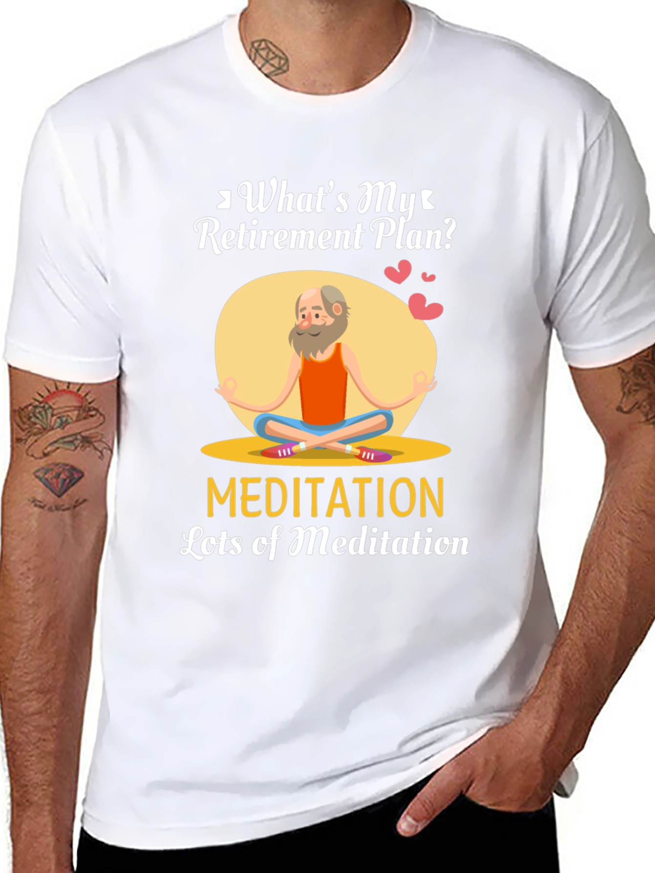 Retirement Plan Meditation T-Shirt