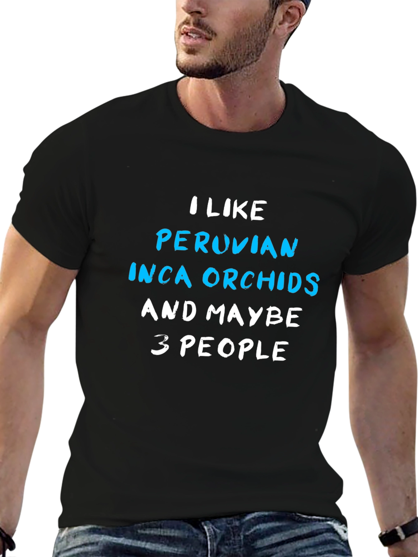 Peruvian Inca Orchids Graphic T-Shirt