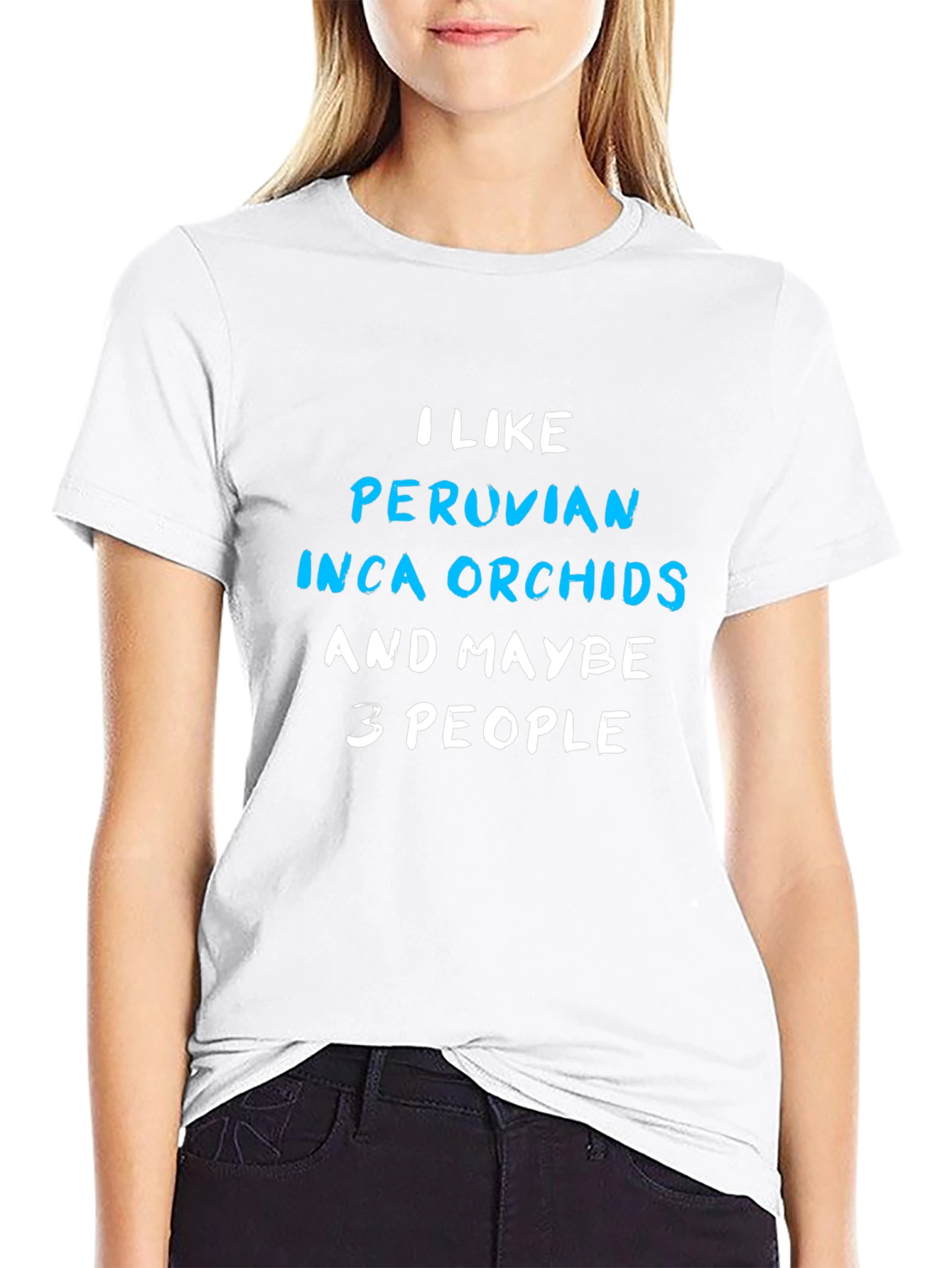 Peruvian Inca Orchids Graphic T-Shirt
