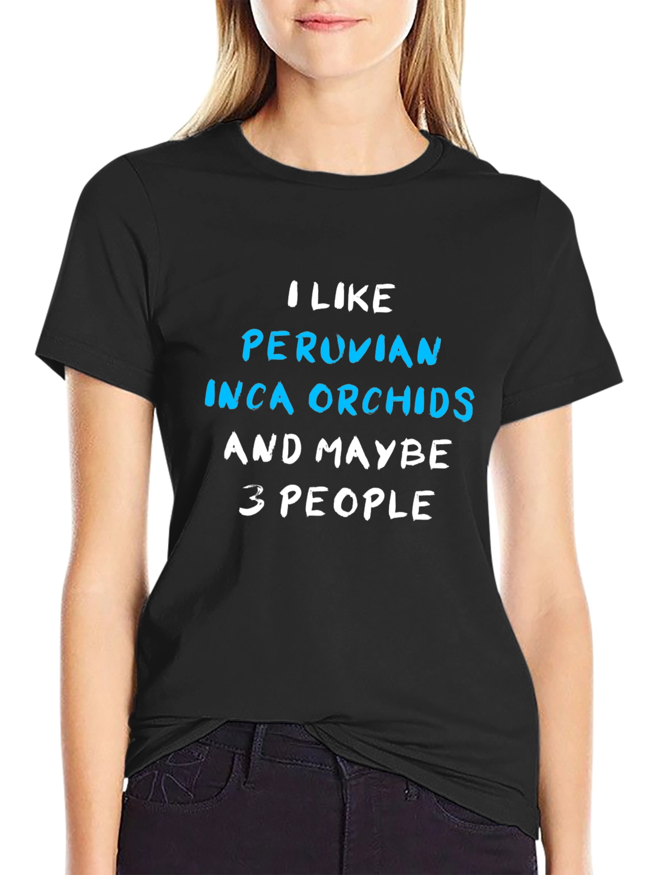 Peruvian Inca Orchids Graphic T-Shirt