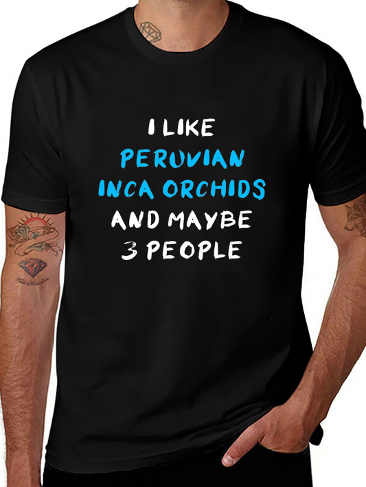 Peruvian Inca Orchids Graphic T-Shirt
