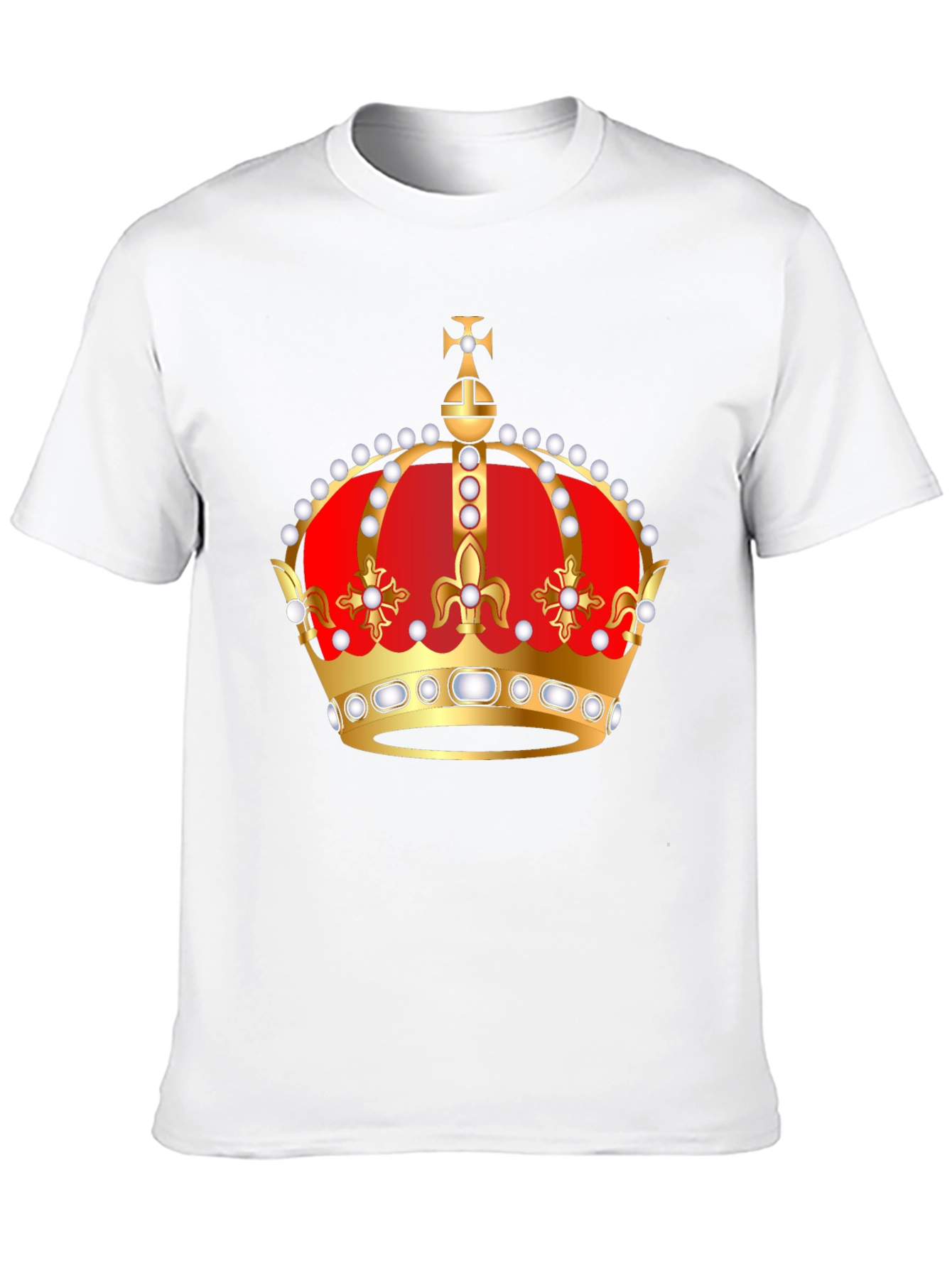 Crown Graphic Tee - Royal Style T-Shirt