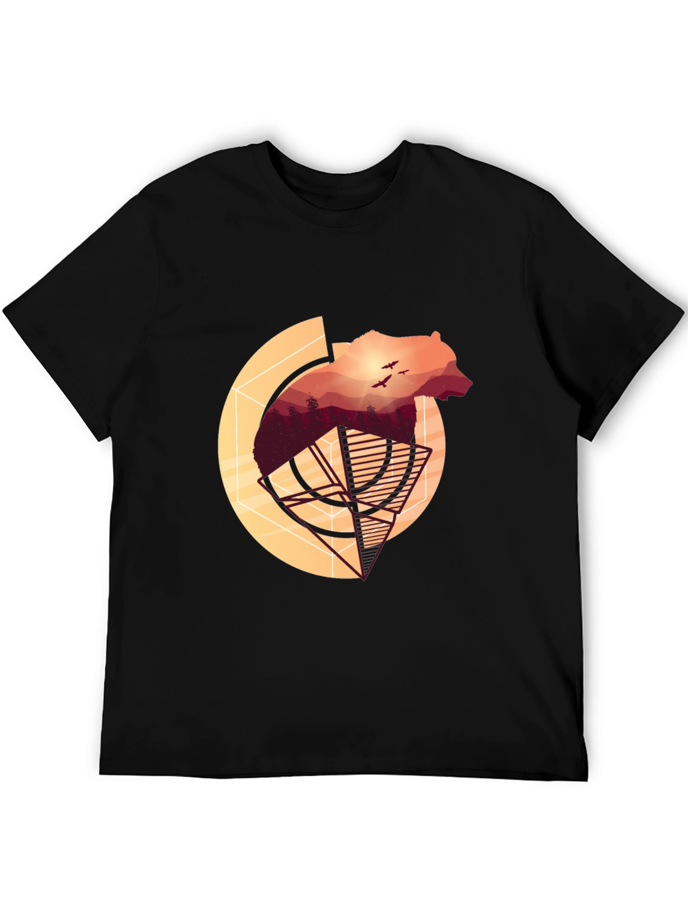 Bear Silhouette Graphic Tee